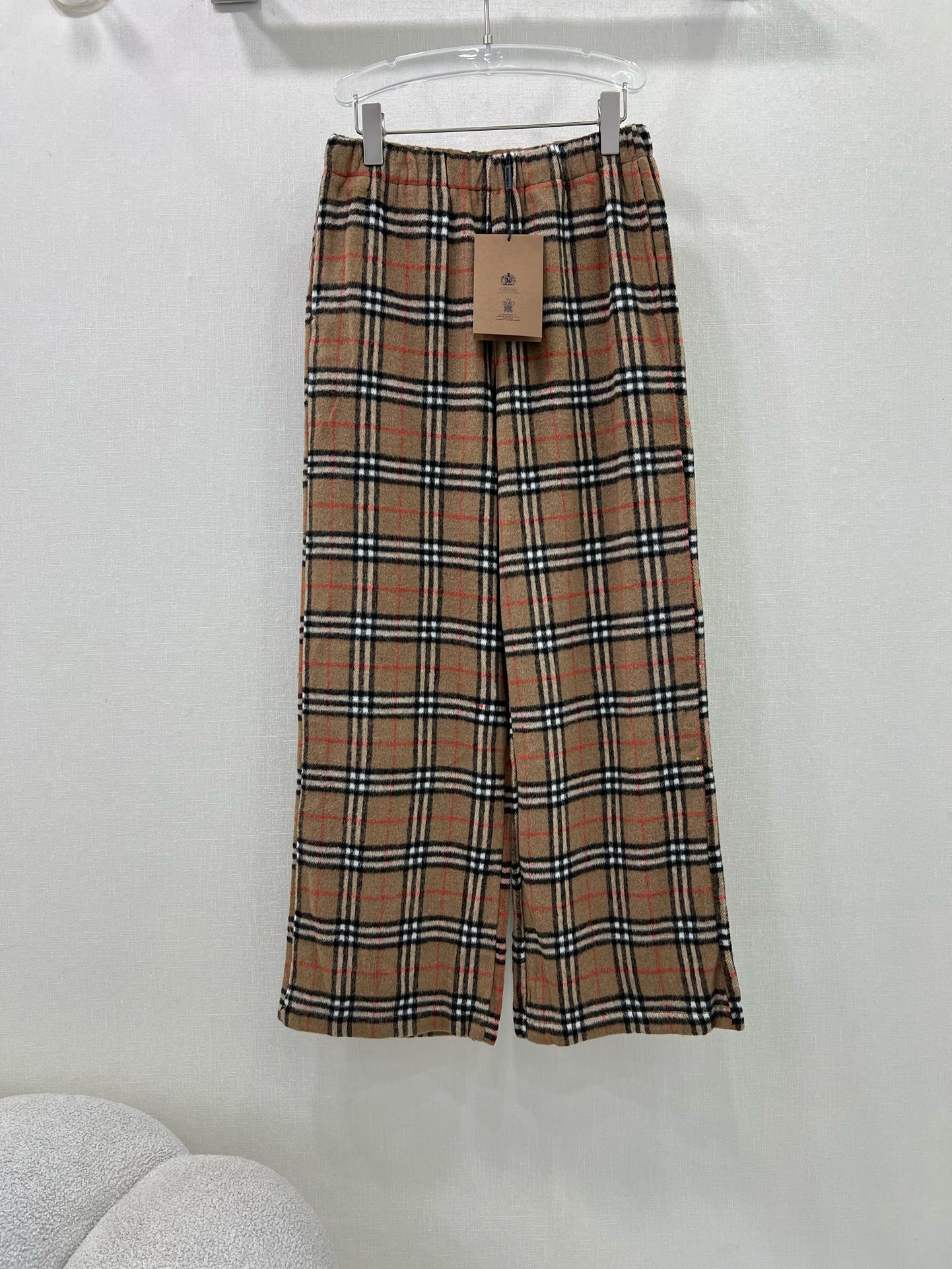 Burberry Clothing Pants & Trousers Weave Fall Collection Vintage Wide Leg