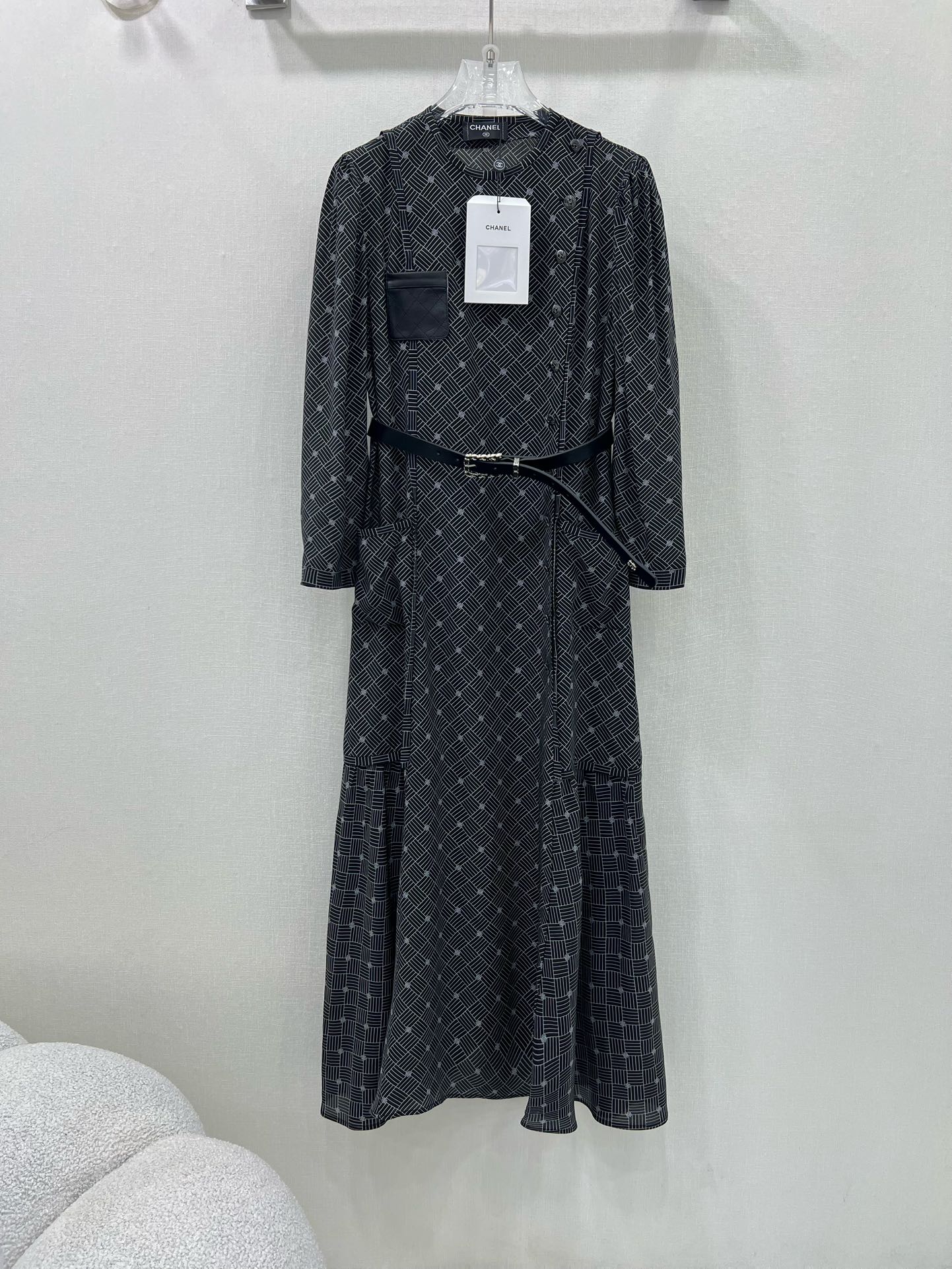 Chanel High
 Clothing Dresses Silk Fall/Winter Collection Long Sleeve SMLB30512543750