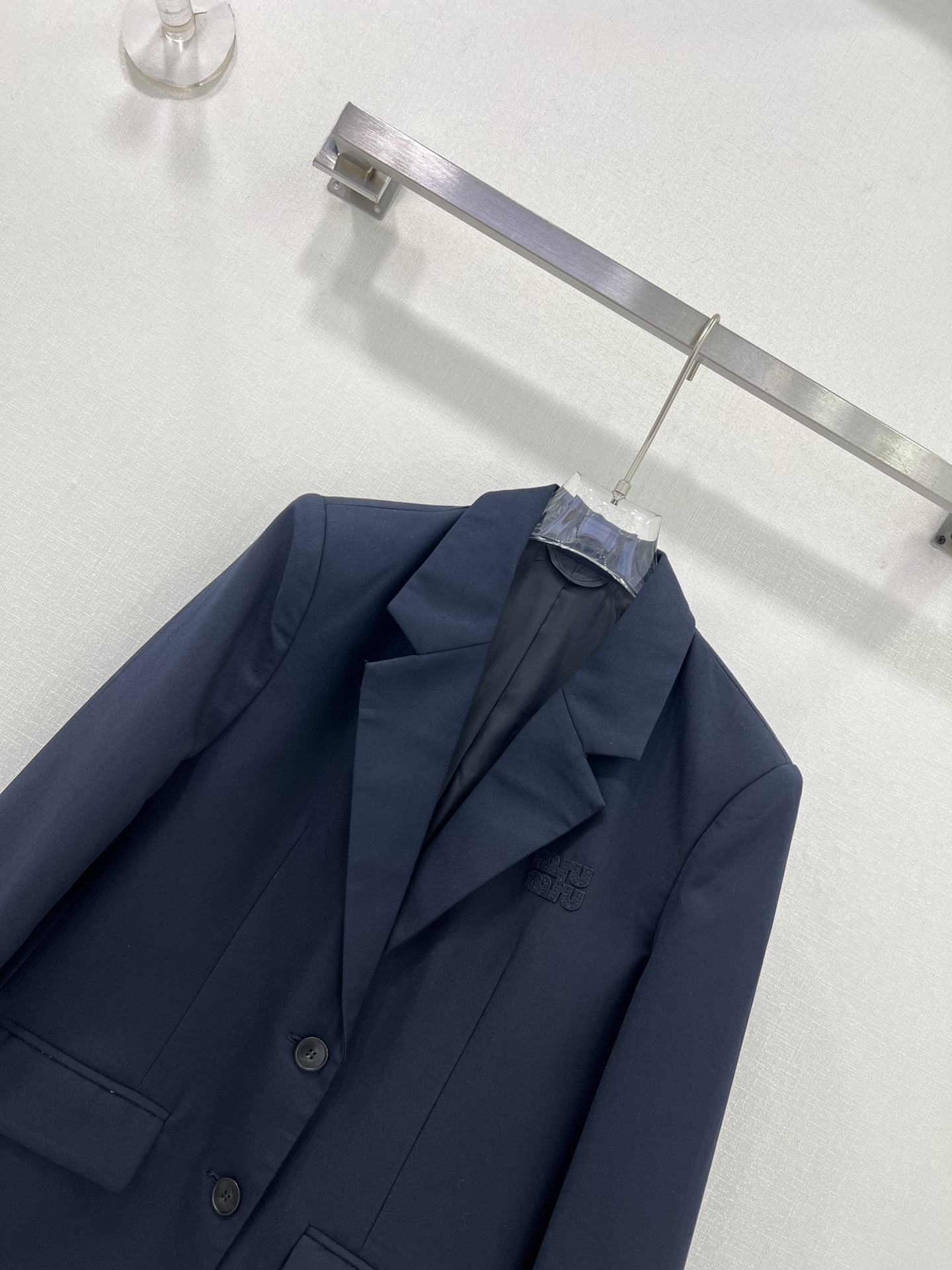 🔥🔥miumi*25新款新款缪假两件西装外套  高级老钱风配色 少女知识分子时髦风穿搭！老钱风假两件西装