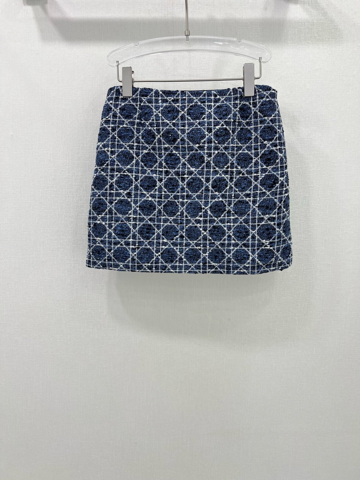 🔥🔥Dio* 25新款藤格提花半裙 定制YB进口粗纺毛呢材质  高级品相 经典戴妃藤格纹元素弥久珍藏，定