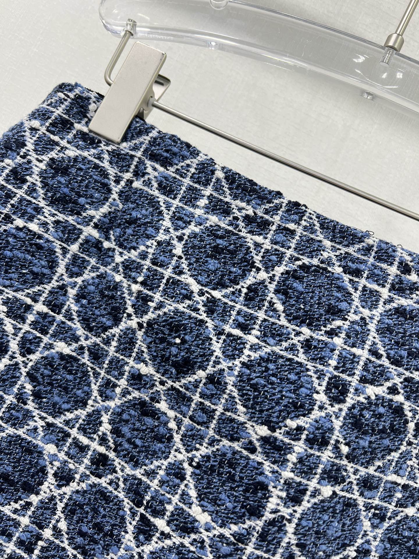 🔥🔥Dio* 25新款藤格提花半裙 定制YB进口粗纺毛呢材质  高级品相 经典戴妃藤格纹元素弥久珍藏，定