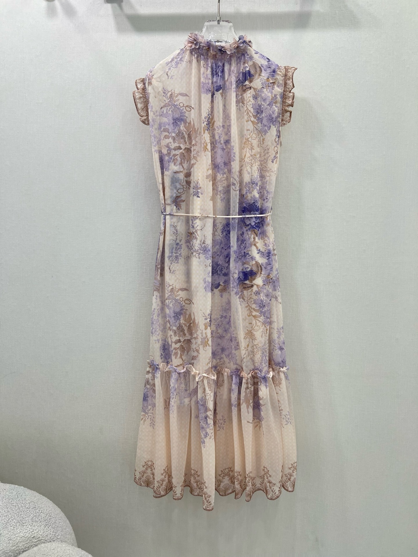 New Zimmerman Digital Print Flower Design Dress: High Fashion, Gentle, Soft Tune - 图片 9