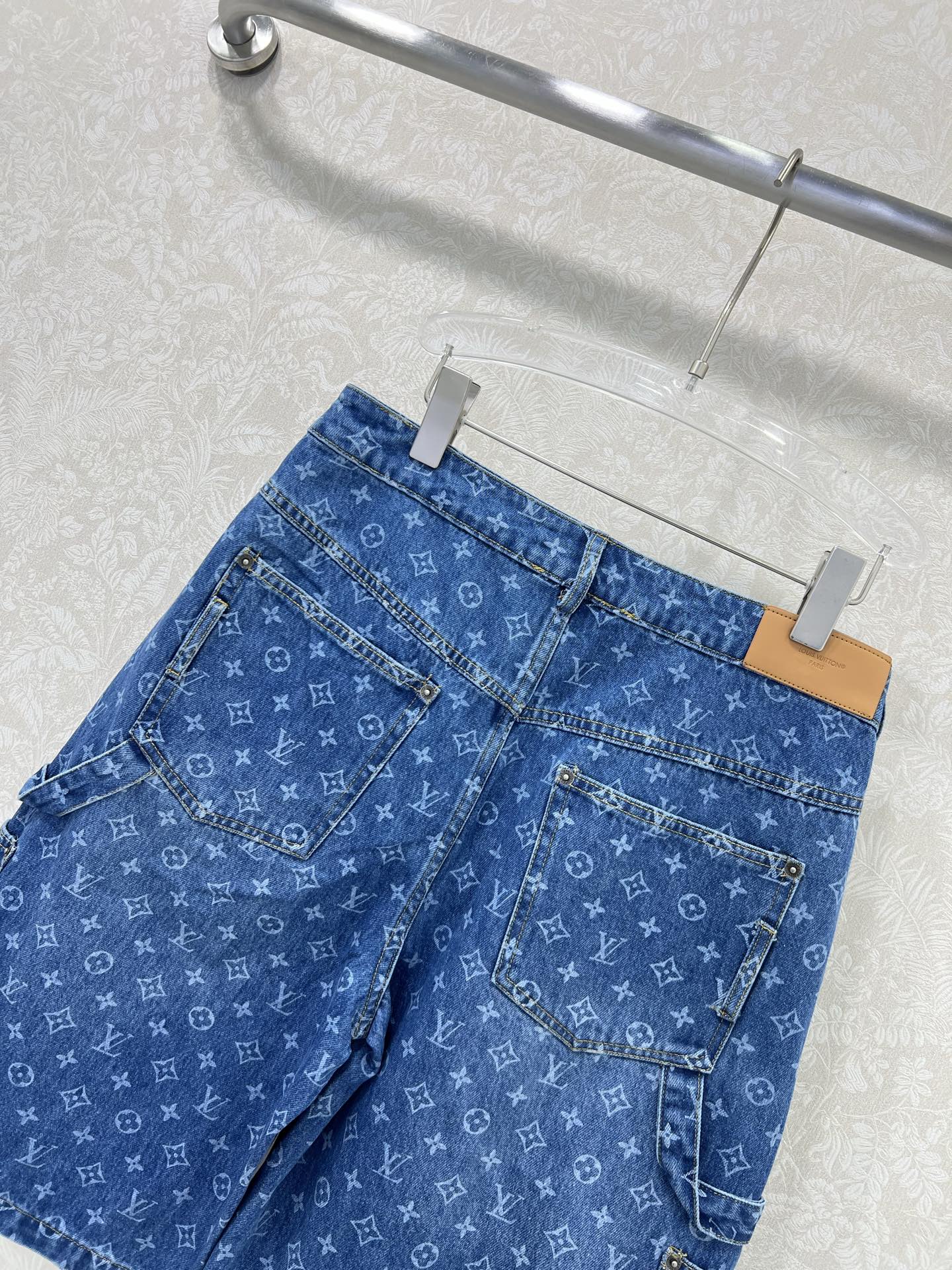 Louis Vuitton Monogram Denim Set: Vest, Jacket, Skirt & Shorts 10 i1749132440289 1492 0 8