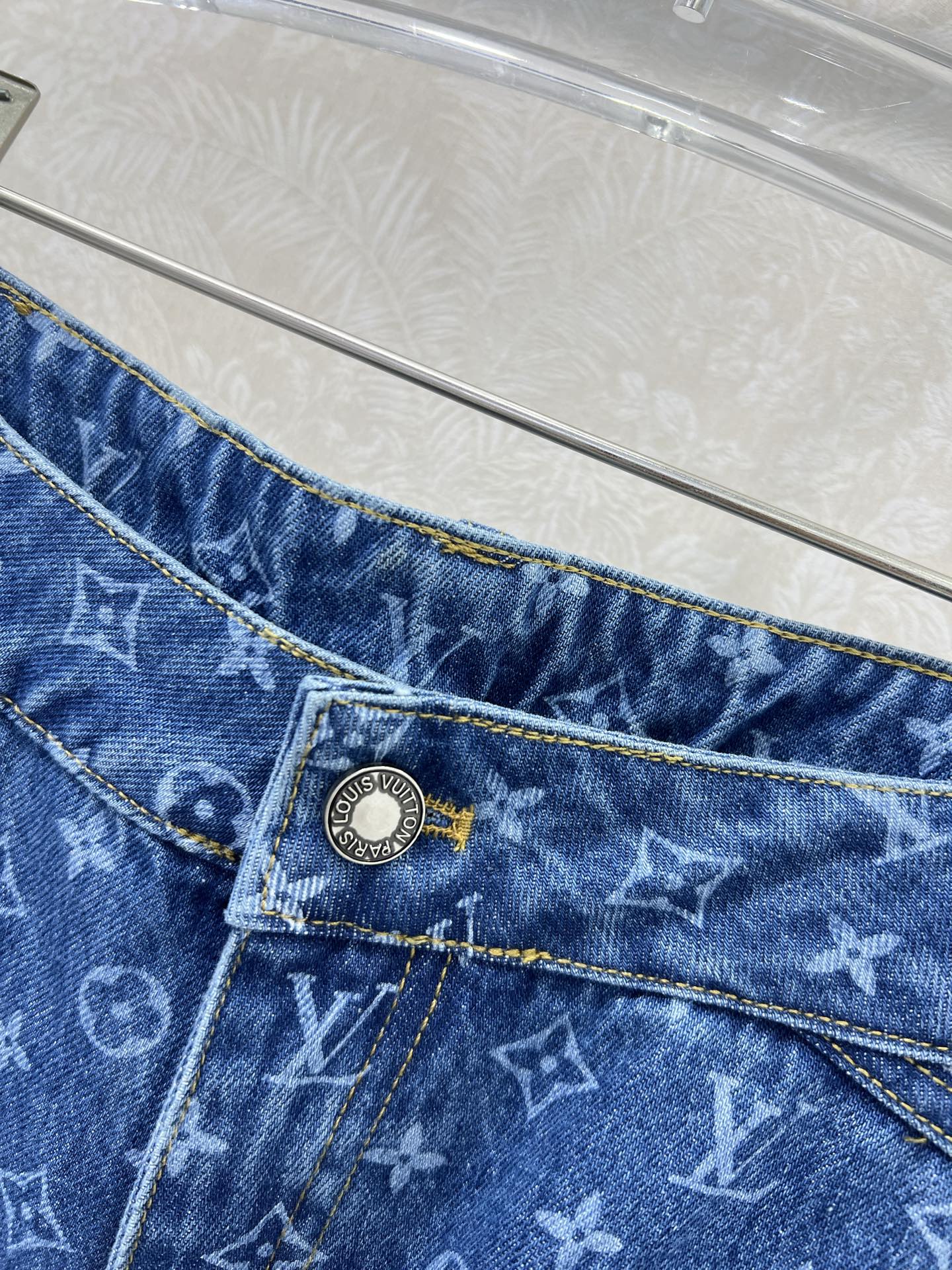 Louis Vuitton Monogram Denim Set: Vest, Jacket, Skirt & Shorts 3 i1749132440299 5163 0 2