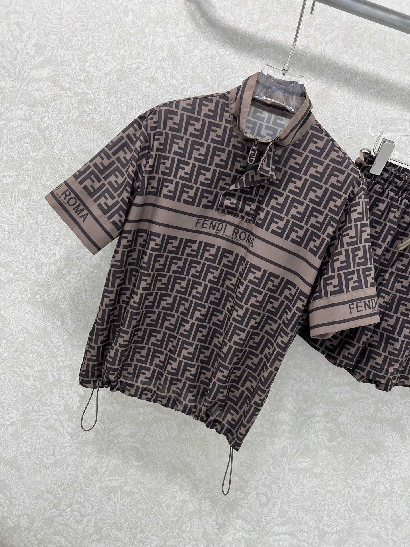 Fendi Roma Print Set, Summer New Women's Suit, Classic Double F Pattern 3 i1749132754535 5003 0 2