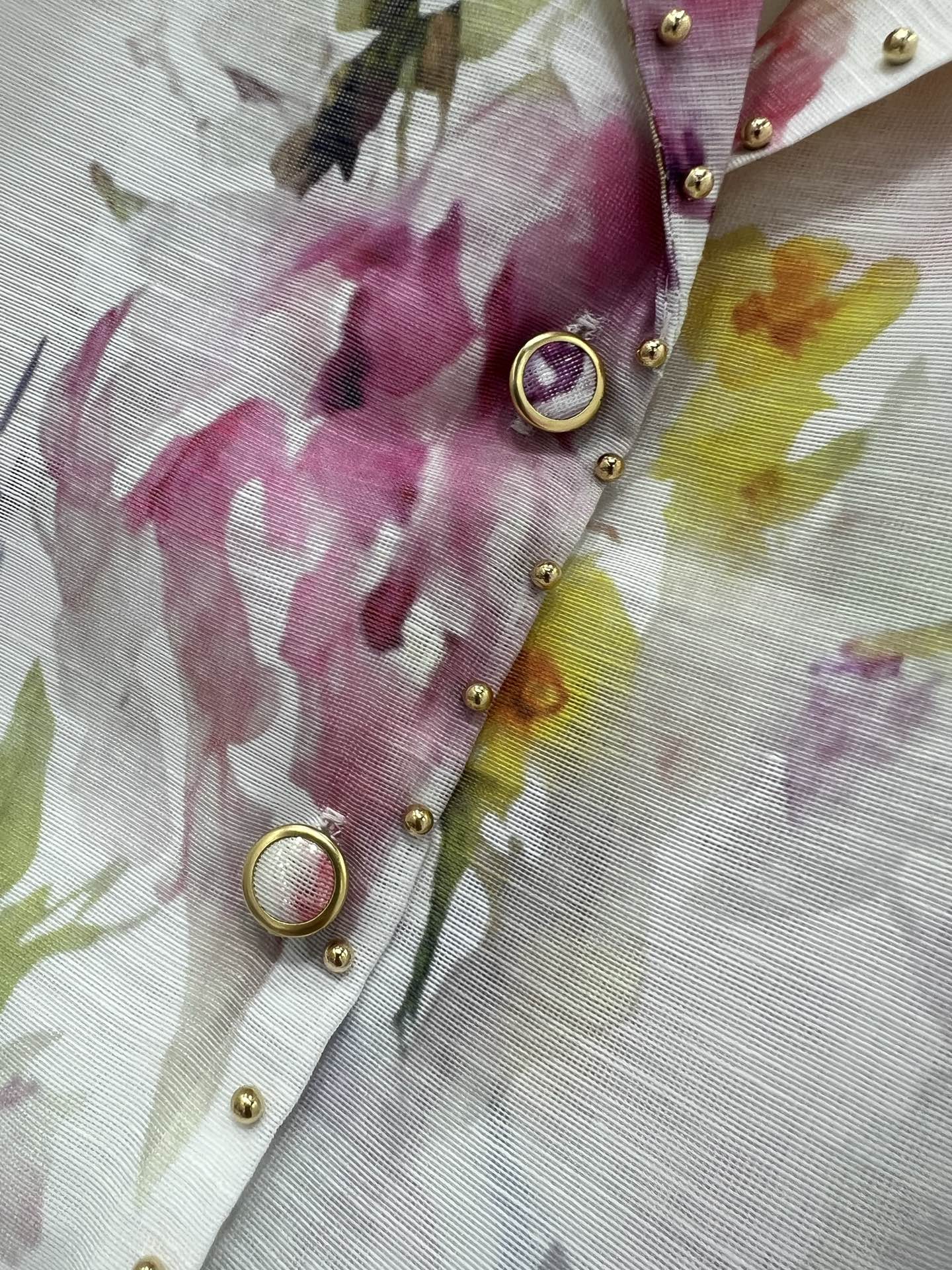 🔥🔥Zimmerman*兹/默曼 25新款百花系列 同步上新啦~套装整套出售 翻领短袖上衣➕短裙的组合 