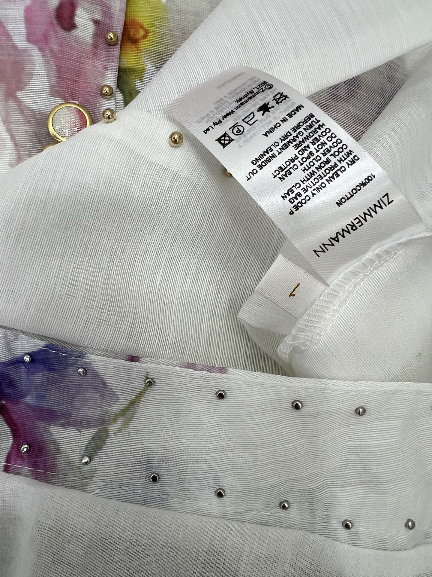 🔥🔥Zimmerman*兹/默曼 25新款百花系列 同步上新啦~套装整套出售 翻领短袖上衣➕短裙的组合 