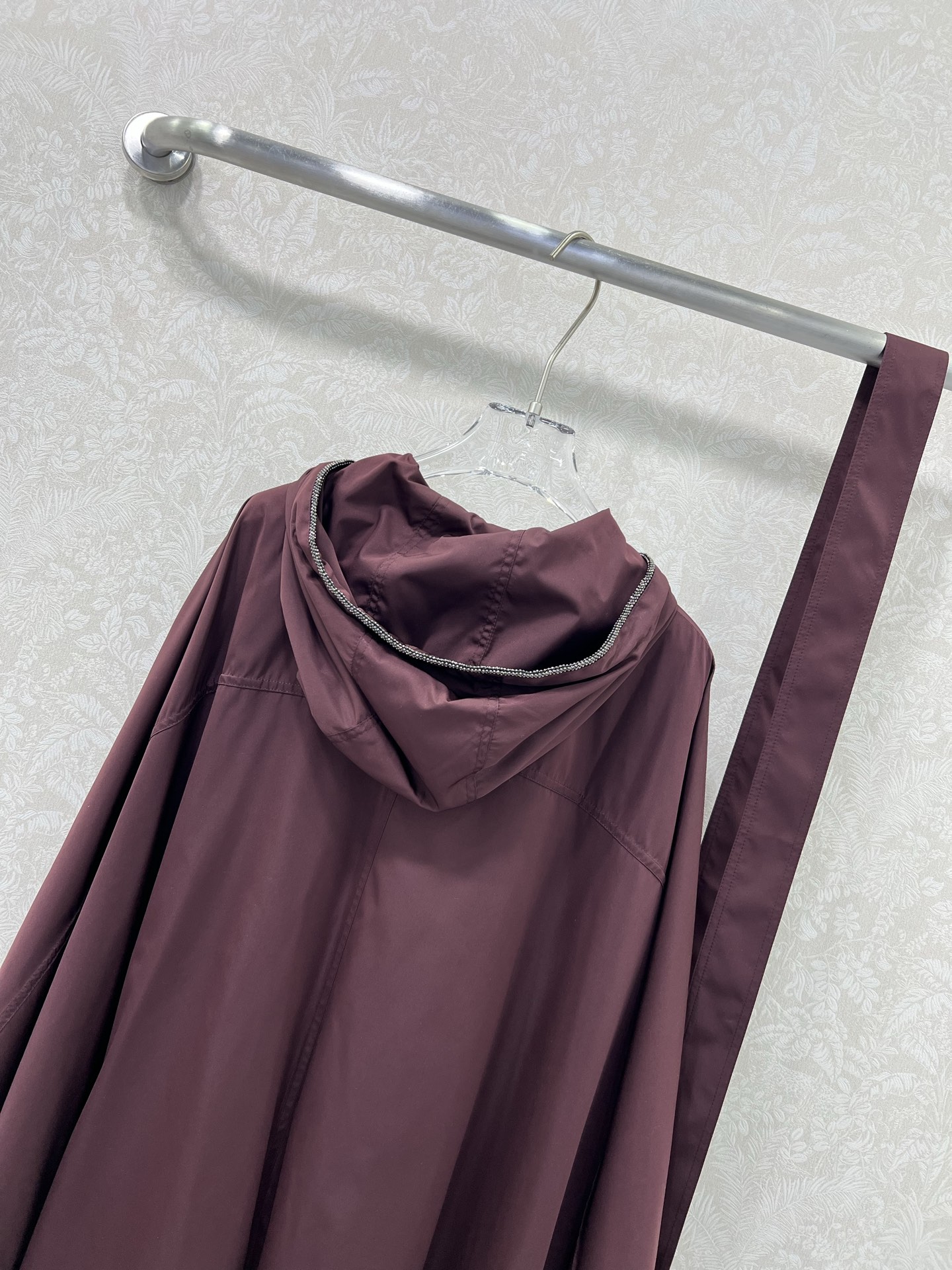 🔥🔥BRUNELLO CUCINELL* 25新款斗篷式长款外套 BC家依旧极简风 连帽链条⛓装饰单排扣