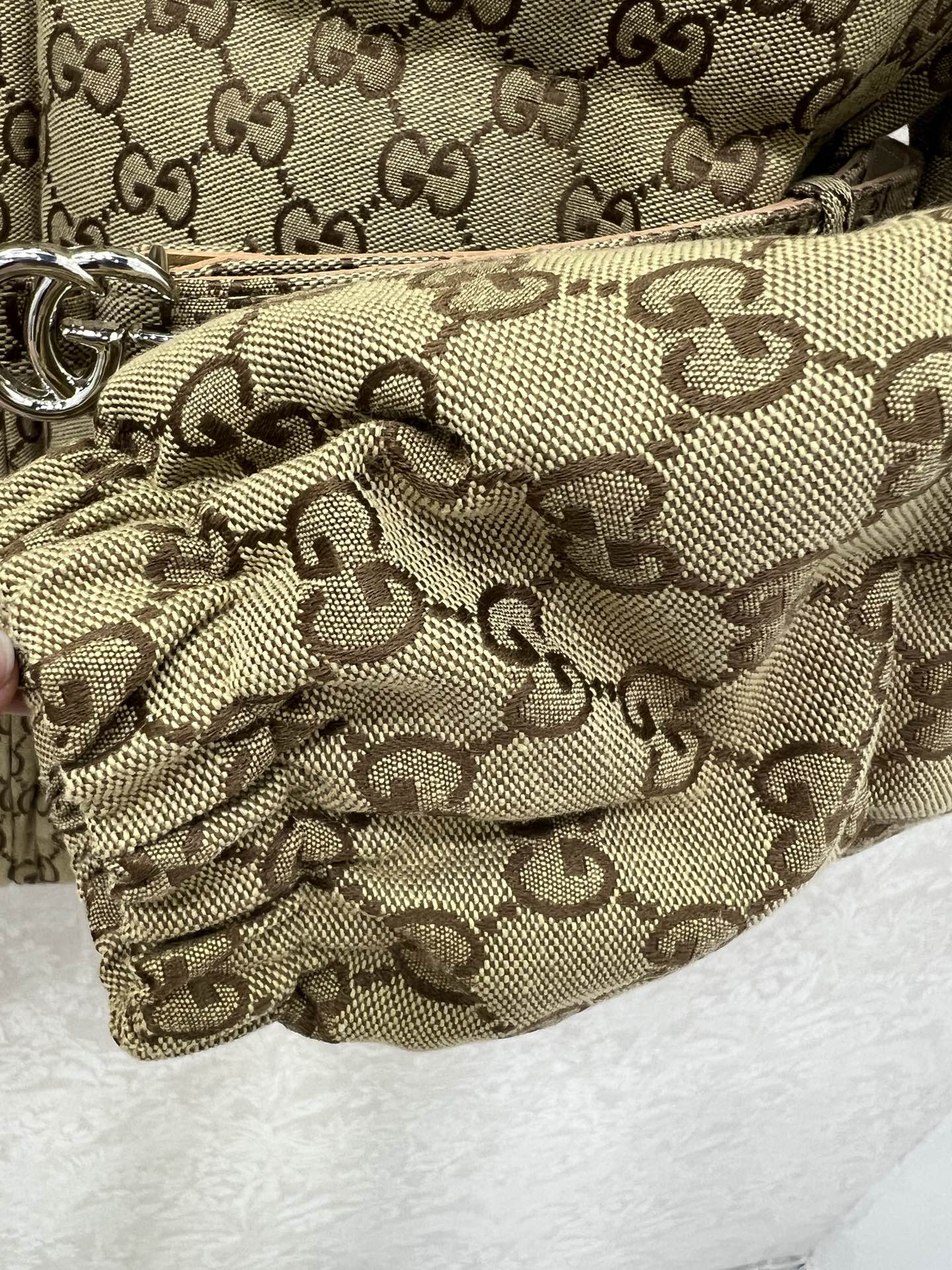 🔥🔥Gucc*25新款羽绒服 经典重现 90白鹅绒 GG提花系列双面棉服外套 立领H版本 配定制腰带可收