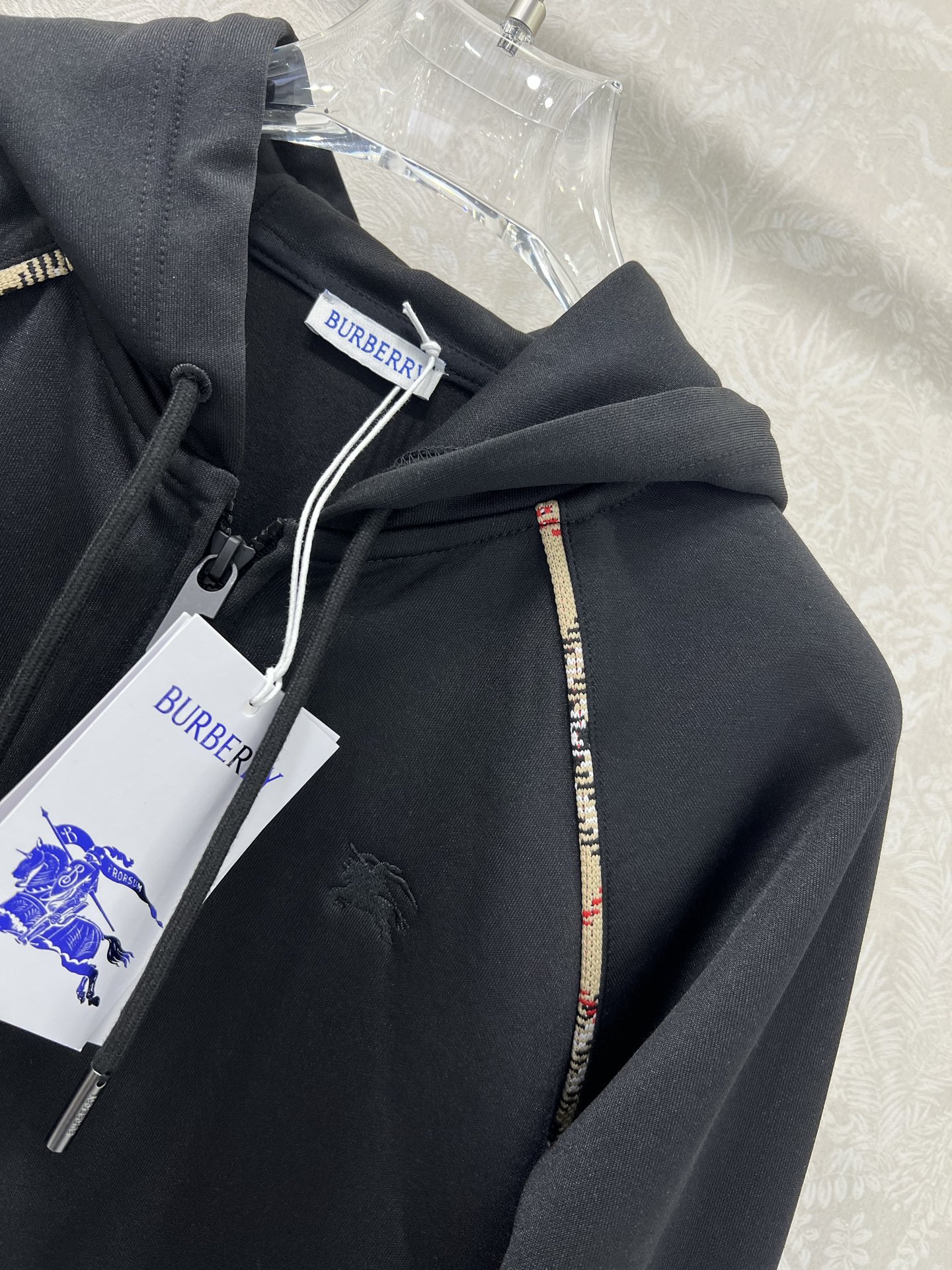 🔥🔥Burber*y25新款学院风运动休闲夹克 ➕长裤同步上新 分开出售‼️高版出品自买原版 一比一复刻