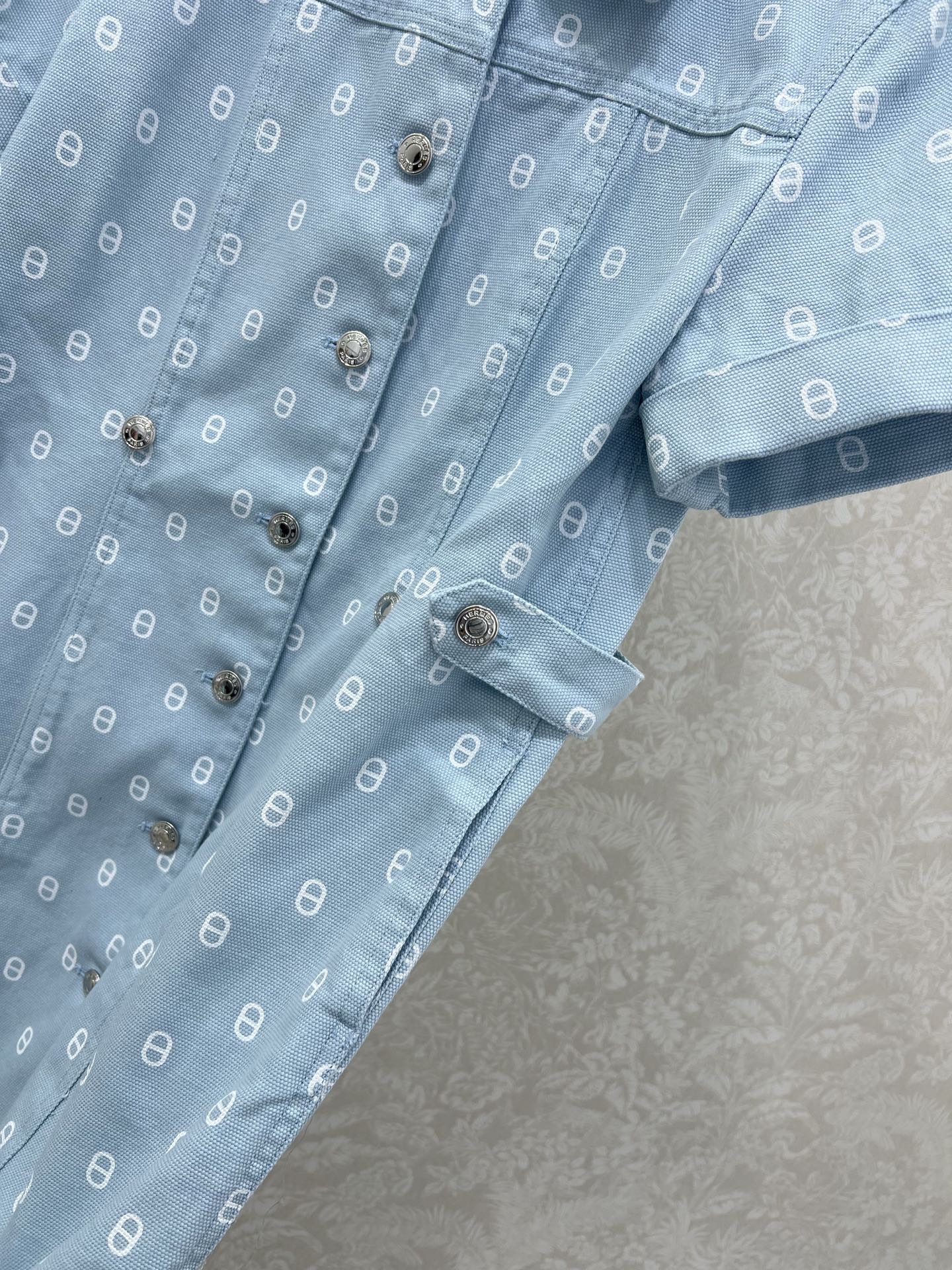 🔥🔥Herme*25新款经典猪鼻子🐽印花牛仔连衣裙  全新高版本出货啦 定制YB斜纹全棉牛仔材质 酵素水