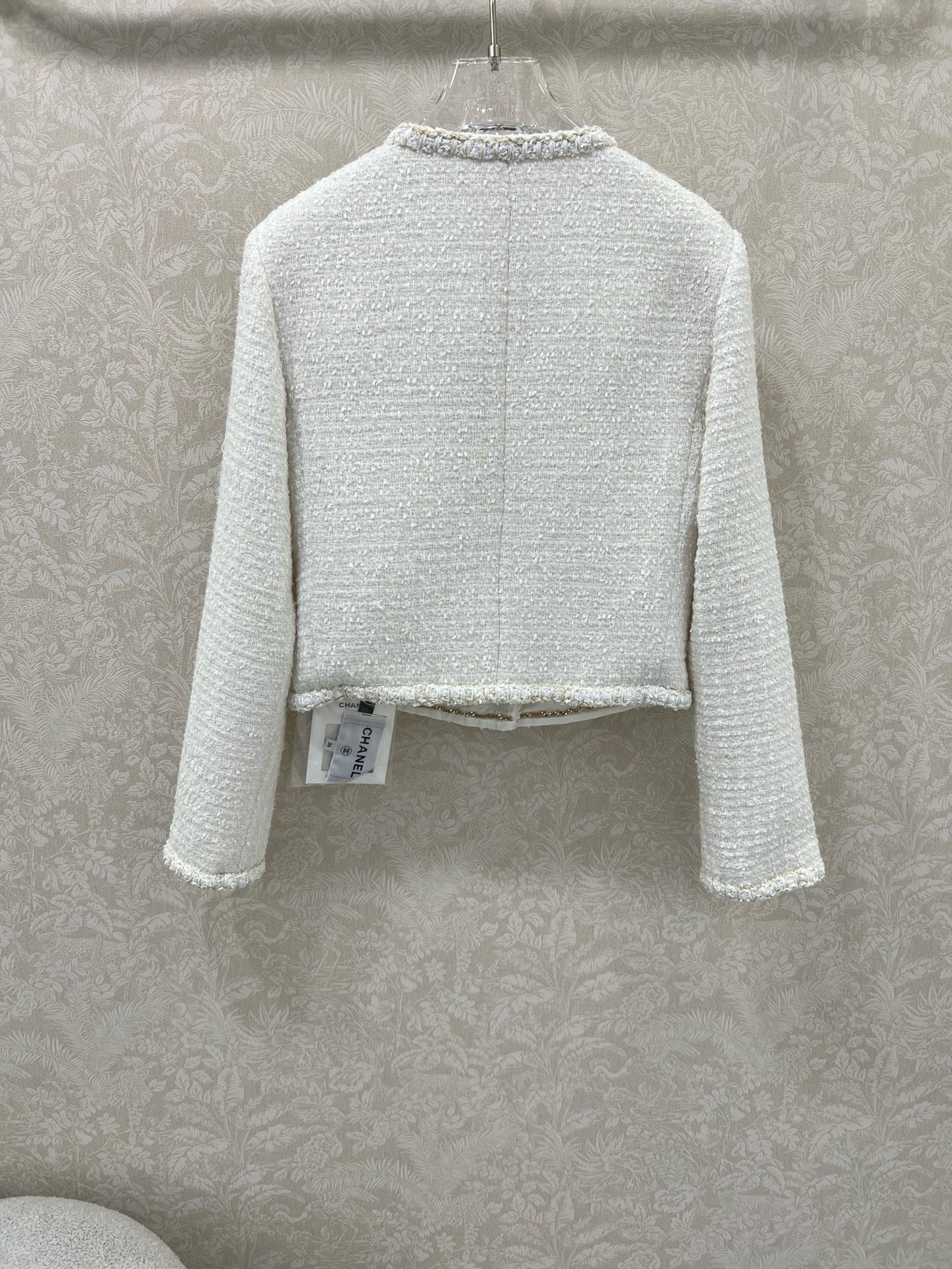 🔥🔥Chan*l粗纺捆边洋装外套 手工坊系列外套 采用原版定制粗花呢面料，手工包边工艺，内里100%真丝