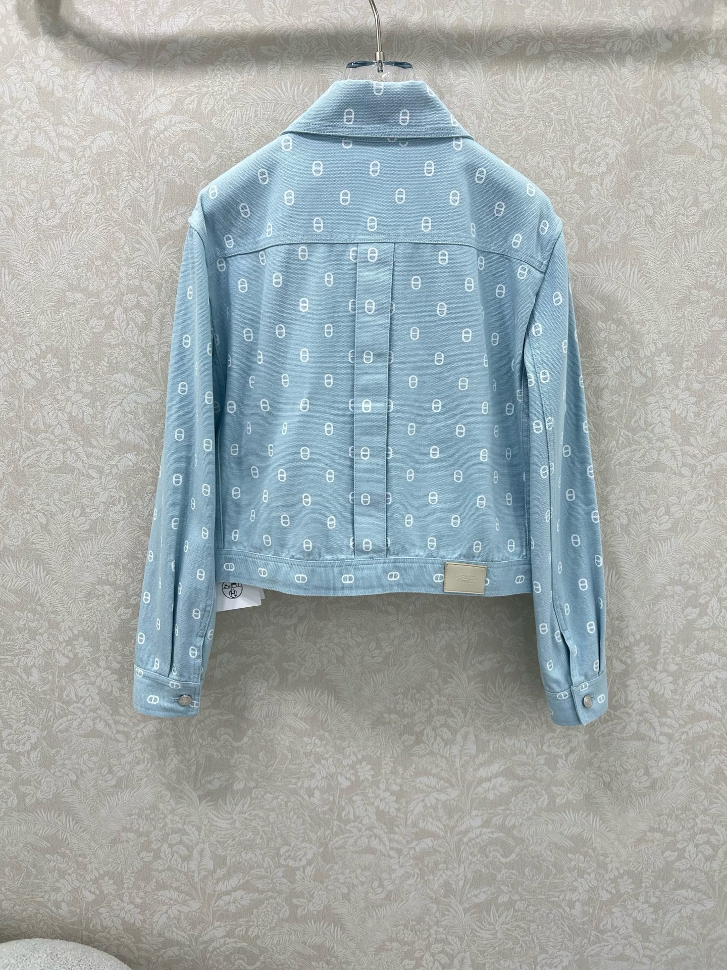 🔥🔥Herme*25新款经典猪鼻子🐽印花牛仔外套 全新高版本出货啦 定制YB斜纹全棉牛仔材质 酵素水洗工