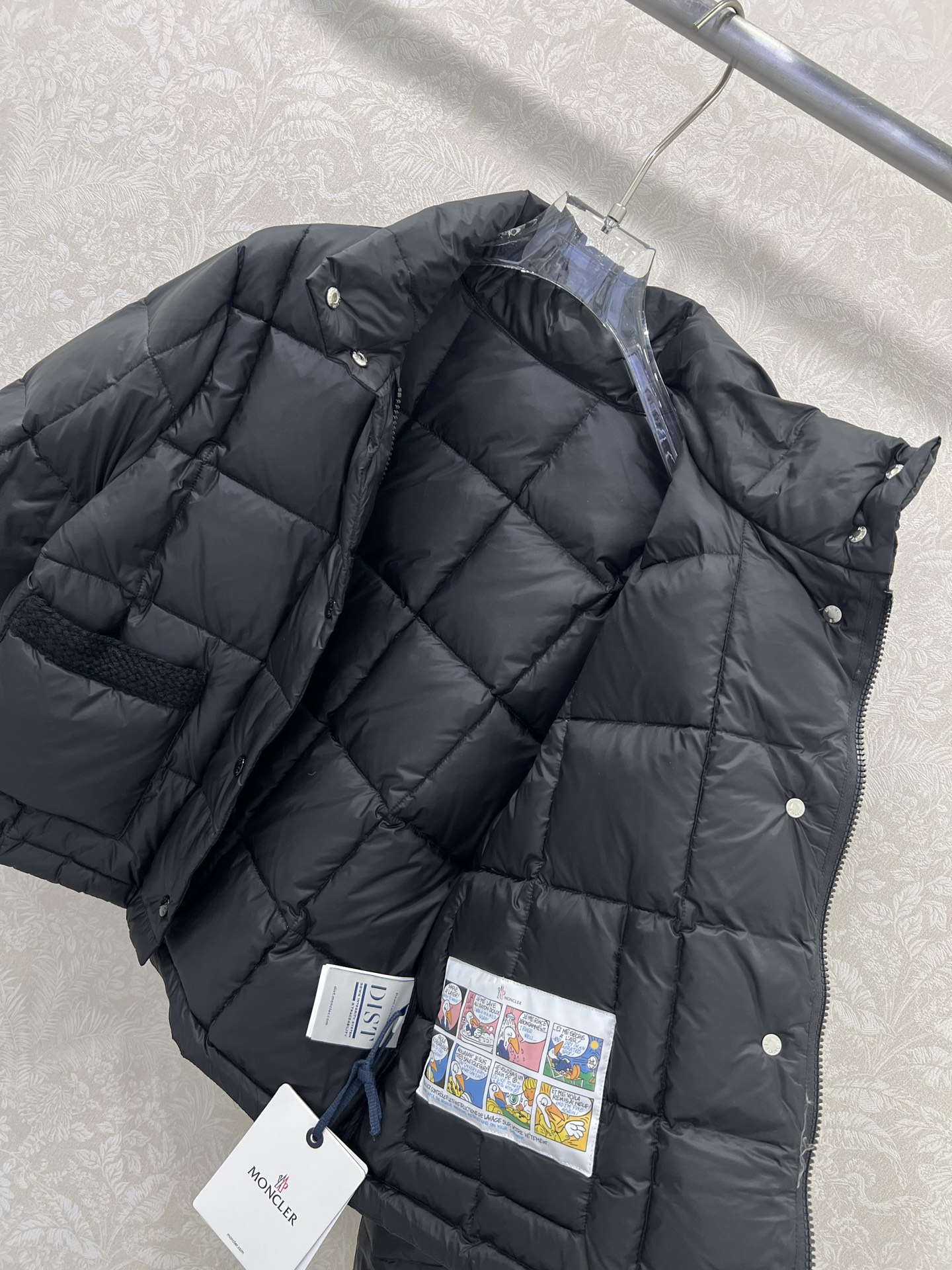🔥🔥MONCL*R 蒙/口 25新款面包羽绒服 经典口袋针织前大口袋设计 袖子品牌袖标 原版定制记忆丝质