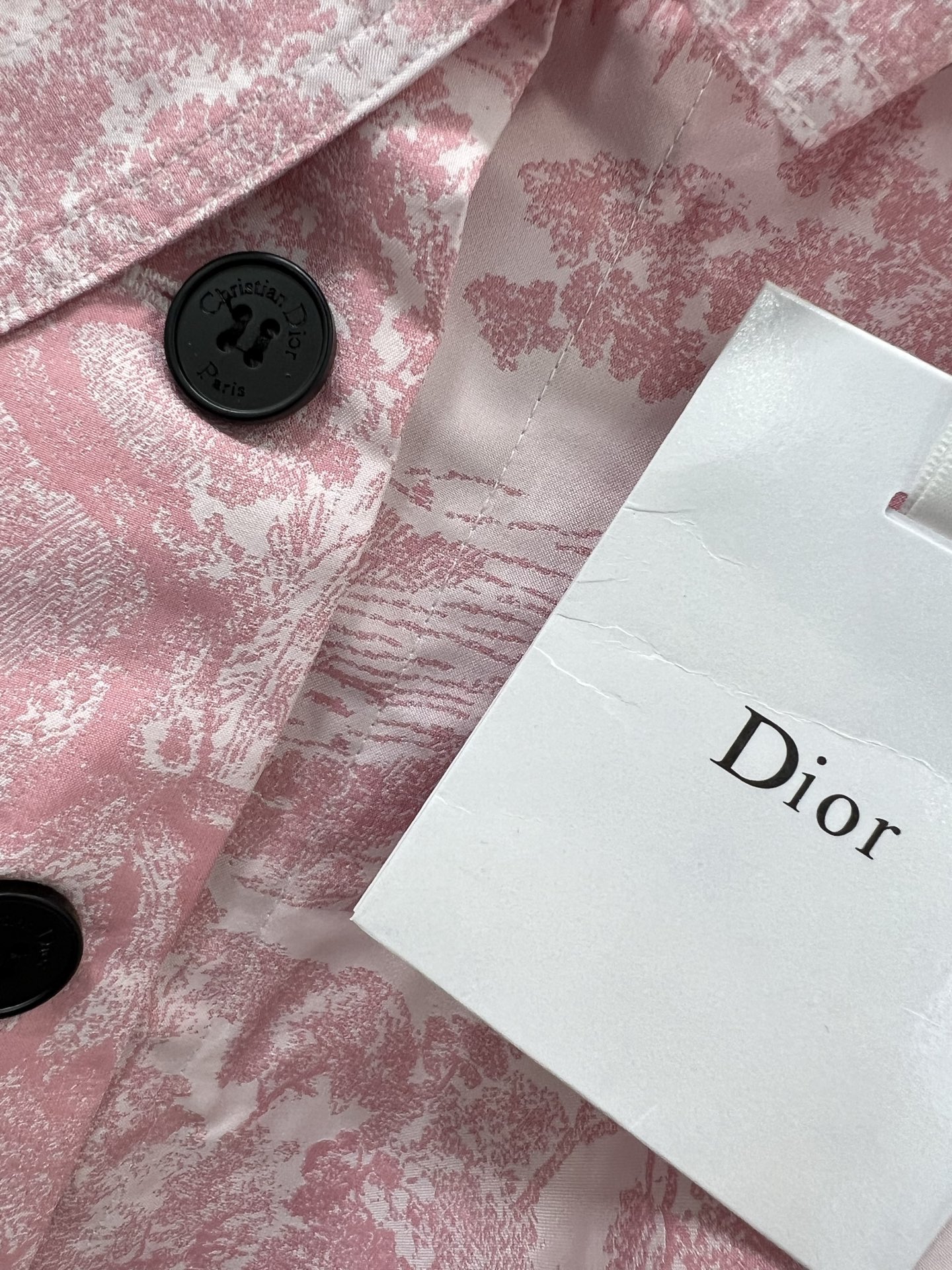 🔥🔥DIO*25新款提花大摆半裙 定制单排扣腰头隐藏腰带腰带设计 粉色🩷款通体满印丛林动物图案  蓝色🩵