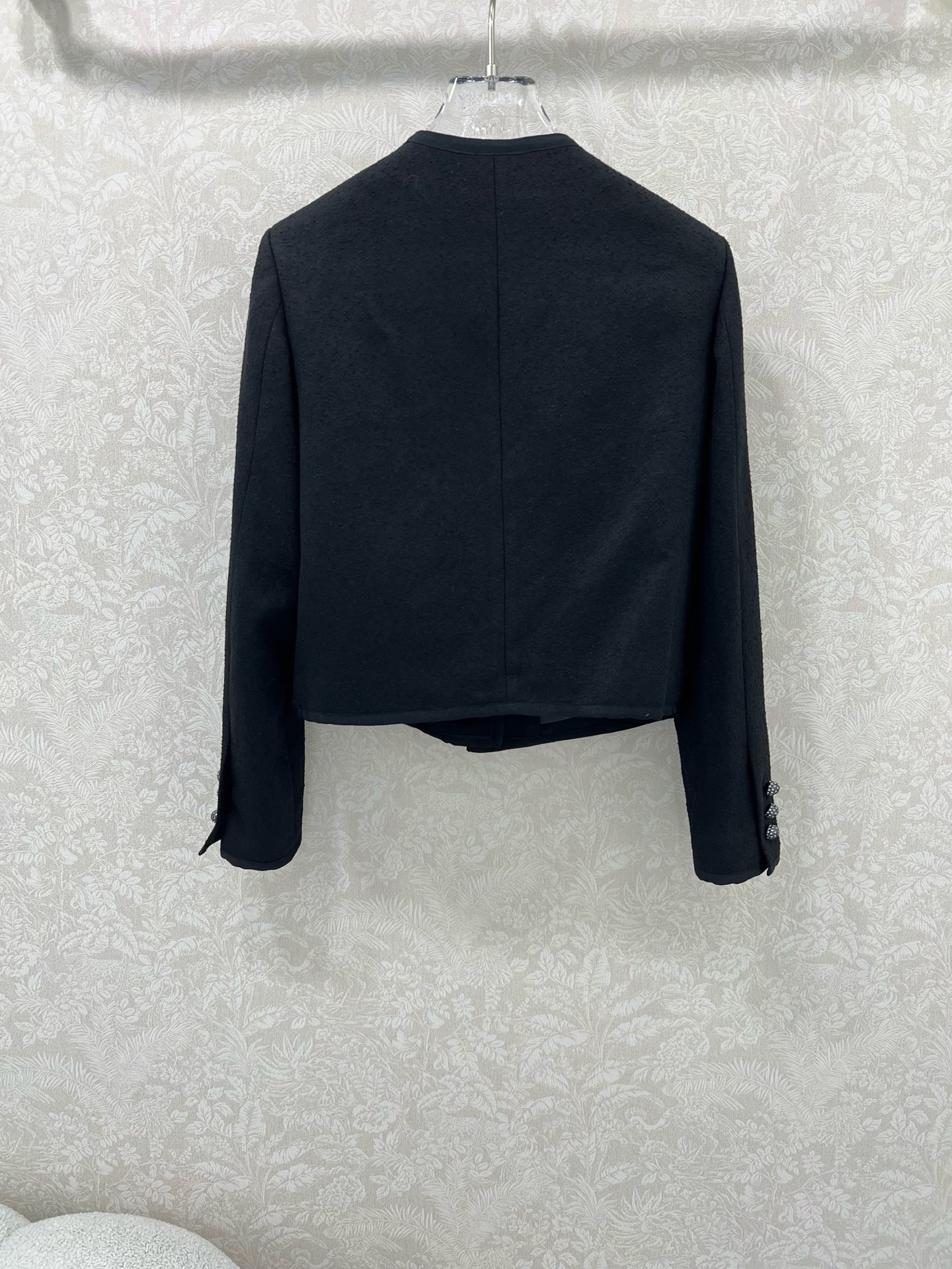 🔥🔥Dio*25新款圆领洋装外套  定制YB进口粗纺毛呢材质  高级品相  正肩垫肩版型设计贴合身形  