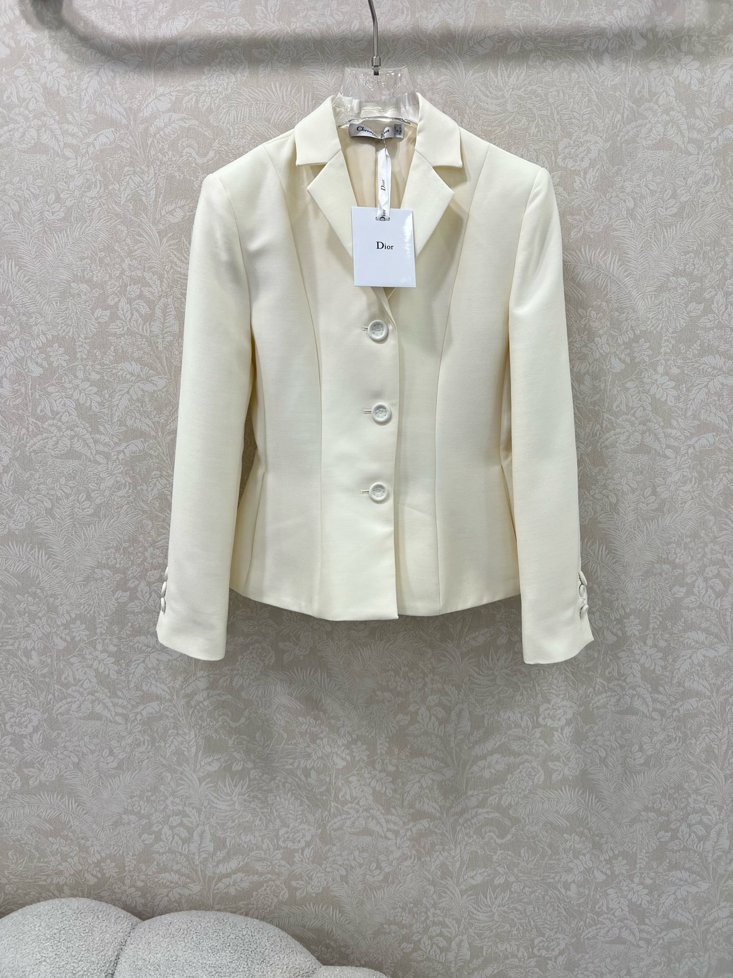 🔥🔥Dio* 25Fw早秋新款 精纺羊毛翻领收腰廓形经典西装外套 独家高版出品！1947年推出经典款 采