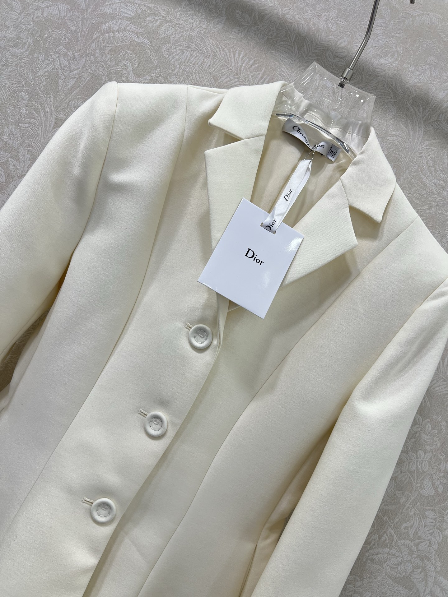 🔥🔥Dio* 25Fw早秋新款 精纺羊毛翻领收腰廓形经典西装外套 独家高版出品！1947年推出经典款 采