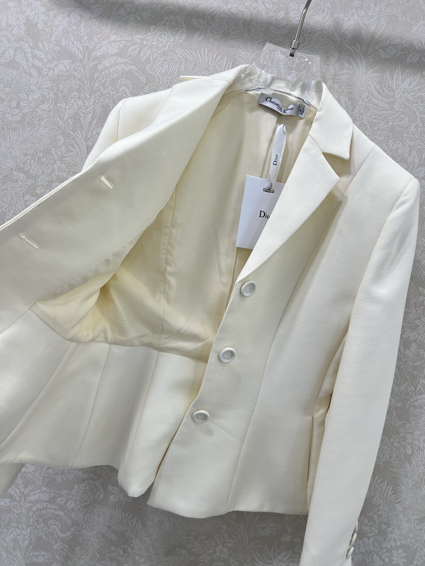 🔥🔥Dio* 25Fw早秋新款 精纺羊毛翻领收腰廓形经典西装外套 独家高版出品！1947年推出经典款 采