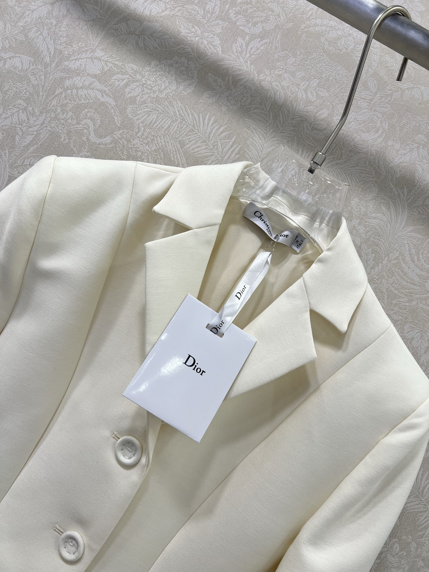 🔥🔥Dio* 25Fw早秋新款 精纺羊毛翻领收腰廓形经典西装外套 独家高版出品！1947年推出经典款 采