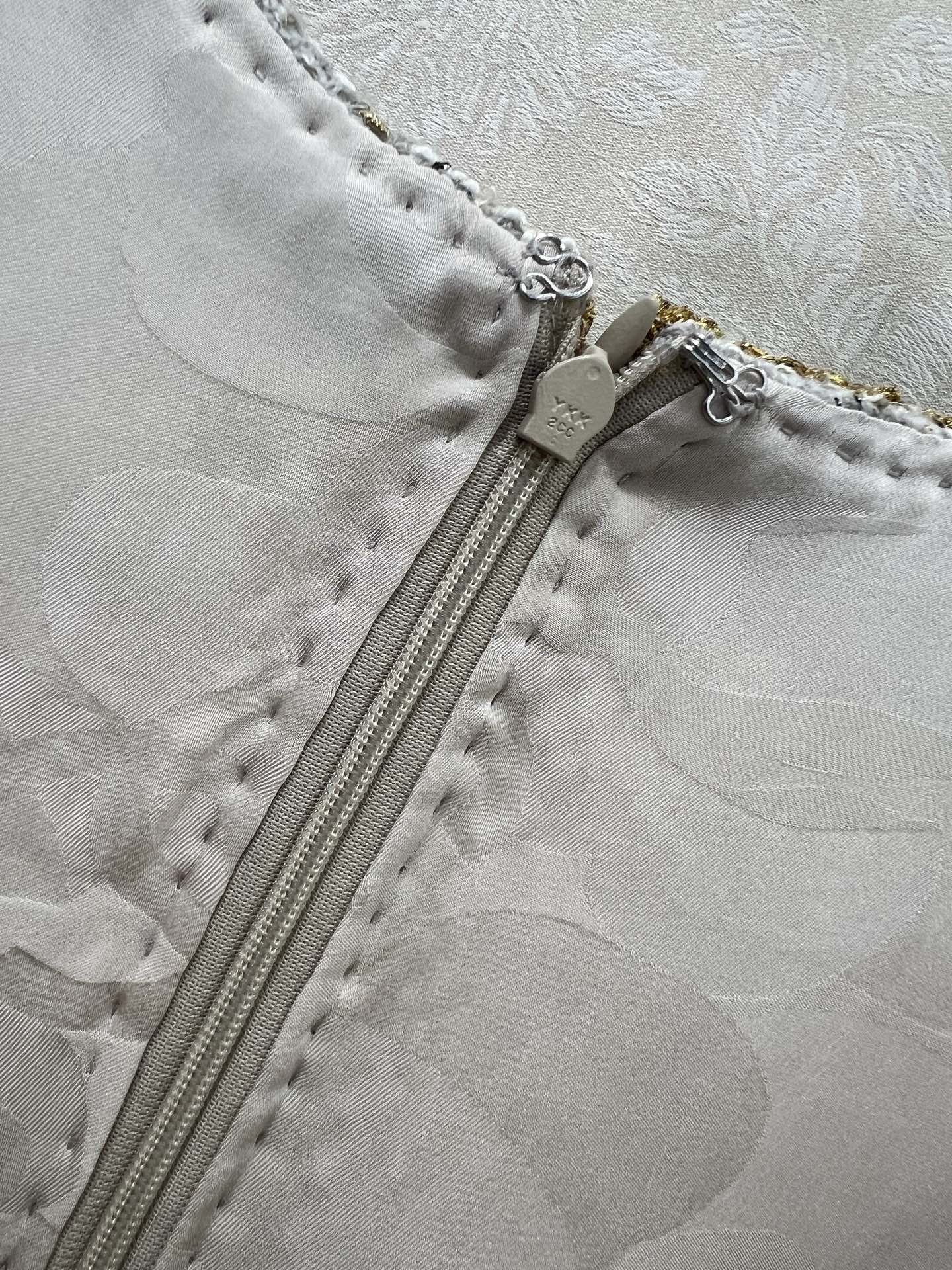 🔥🔥Chan*l25新款编织洋装捆边背心裙 高版本！百分百真丝内衬 手工挑边 注意细节区分版本‼️ 定制