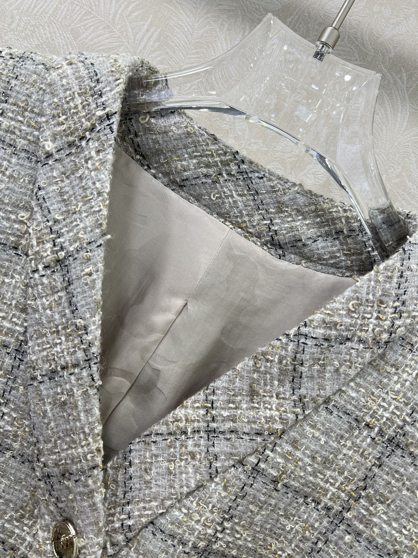 🔥🔥Chan*l25新款编织洋装V领外套 高版本！百分百真丝内衬 手工挑边 注意细节区分版本‼️ 定制Y