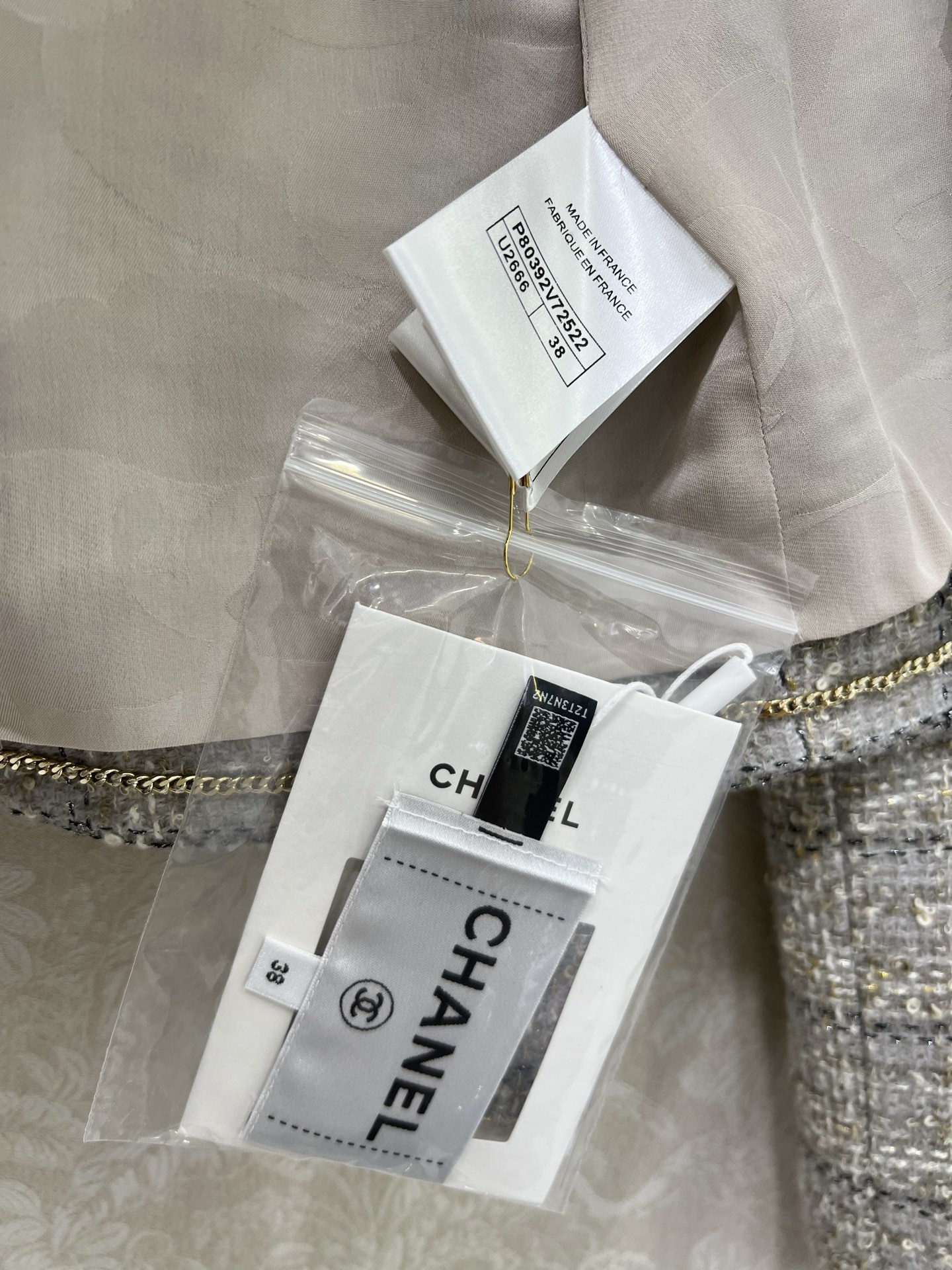 🔥🔥Chan*l25新款编织洋装V领外套 高版本！百分百真丝内衬 手工挑边 注意细节区分版本‼️ 定制Y