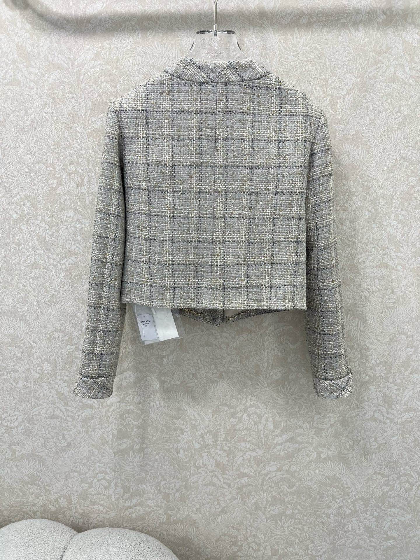 🔥🔥Chan*l25新款编织洋装V领外套 高版本！百分百真丝内衬 手工挑边 注意细节区分版本‼️ 定制Y