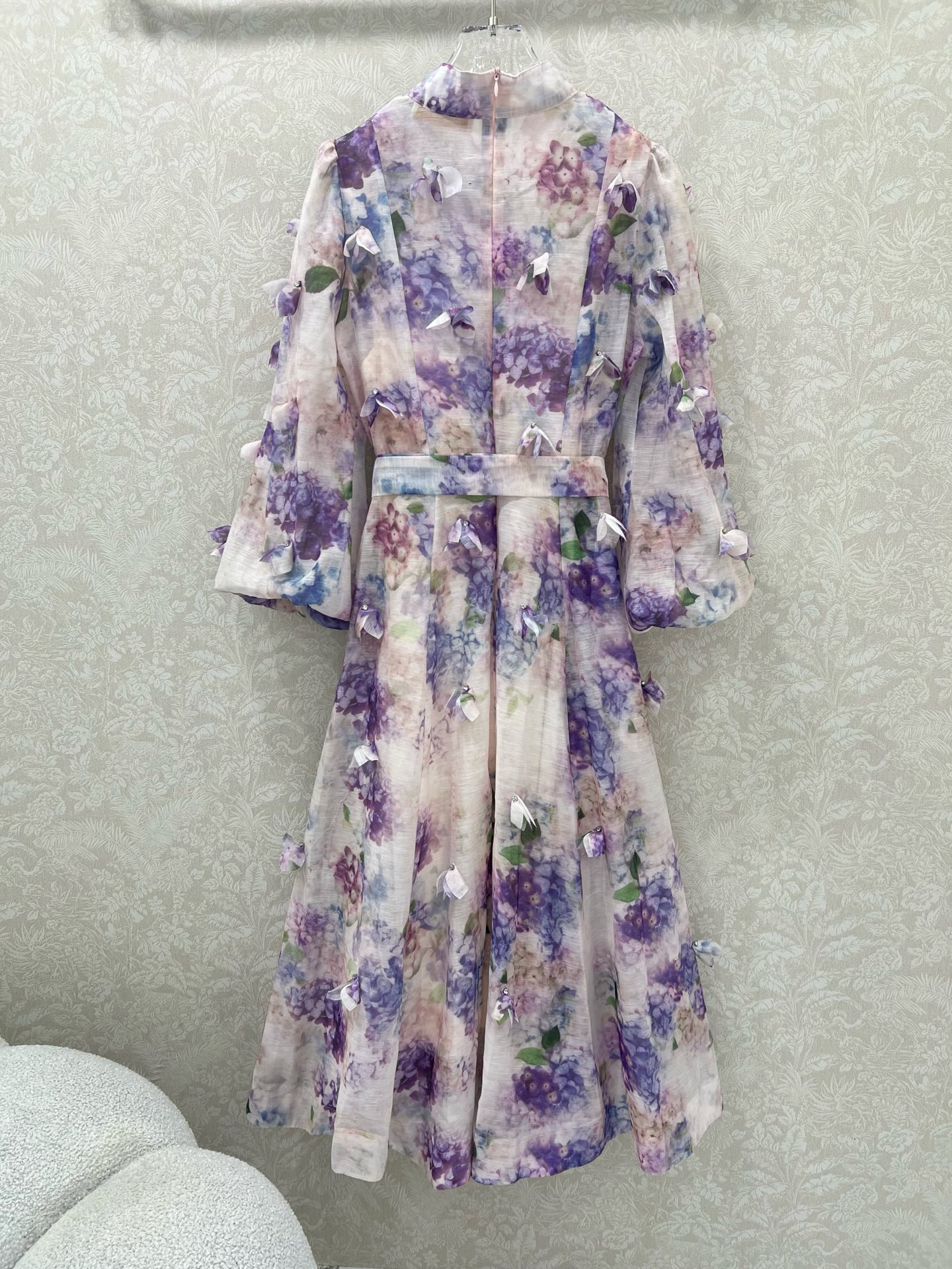 🔥🔥Zimmerman*兹/默曼 25新款印花系列 同步上新啦 小立领灯笼袖设计 前襟定制五金  超吸睛