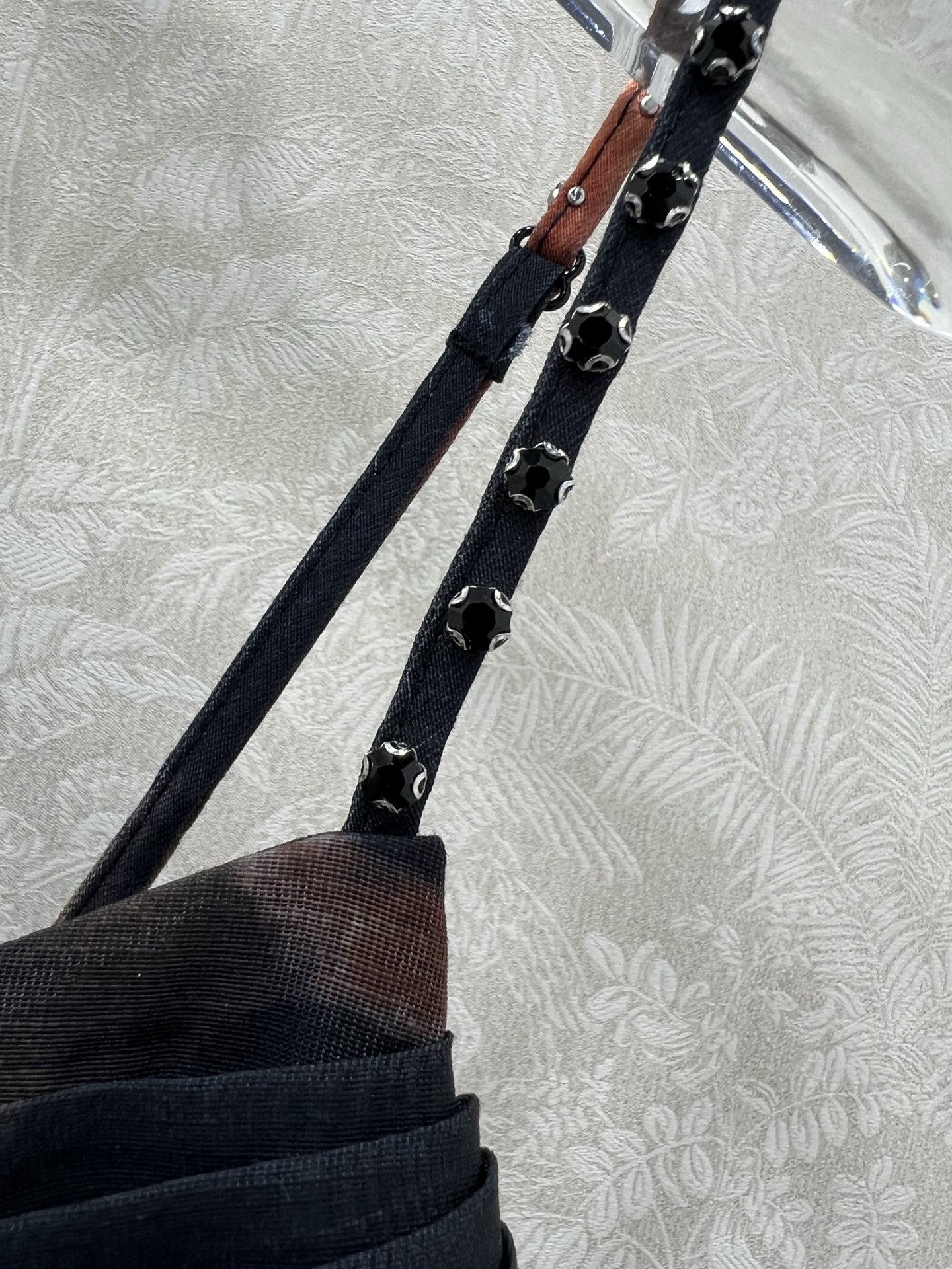 🔥🔥ZIMMERM*25新款玫瑰花印花抹胸镂空吊带连衣裙 肩带订钻腰身褶皱勾勒腰线  选用亚麻面料制成，