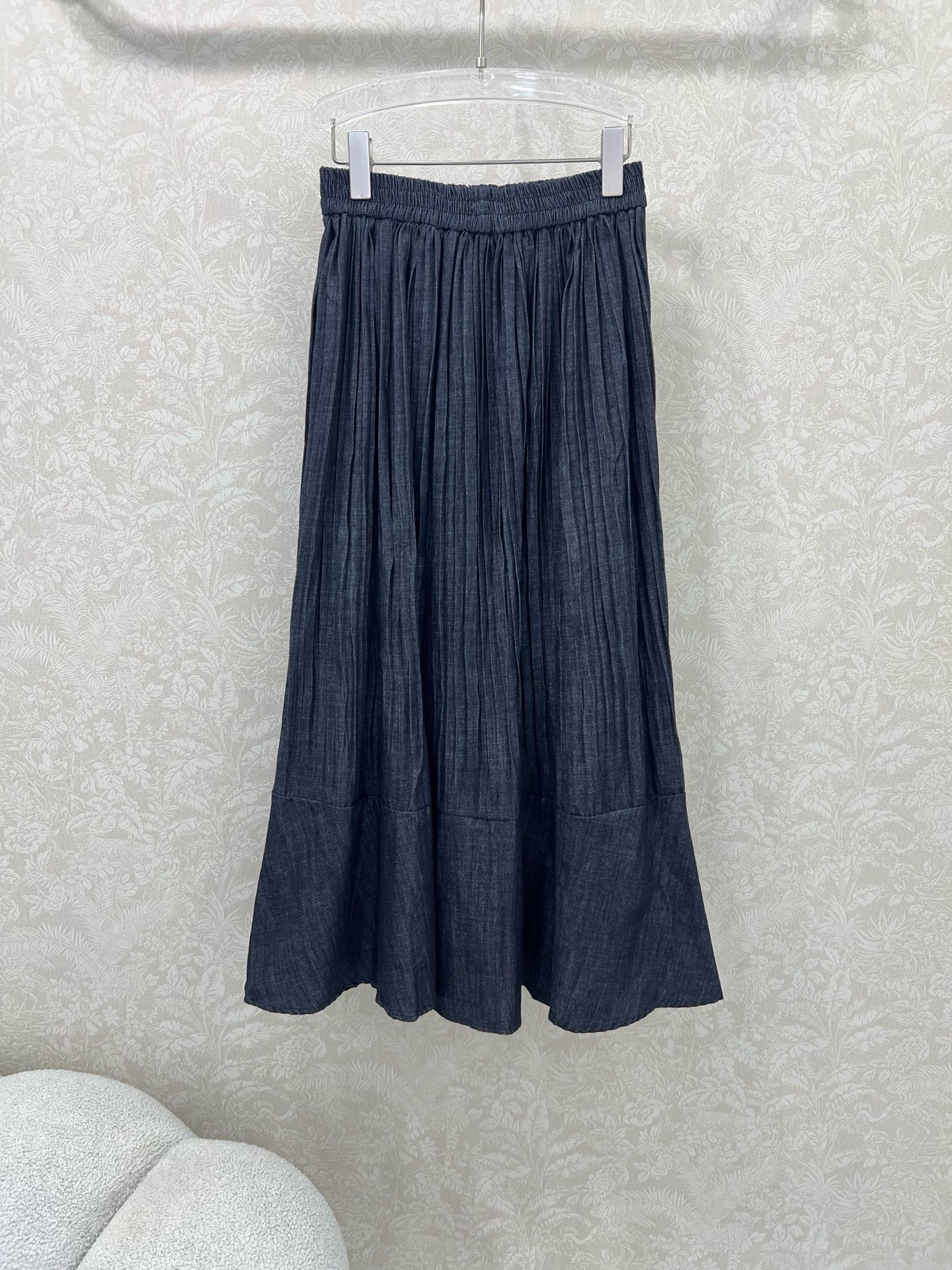 🔥🔥 DIO*迪/奥   25新款牛仔半裙💙腰头miss Dio*五金牌装饰 超级大摆的裙身用足面料打造