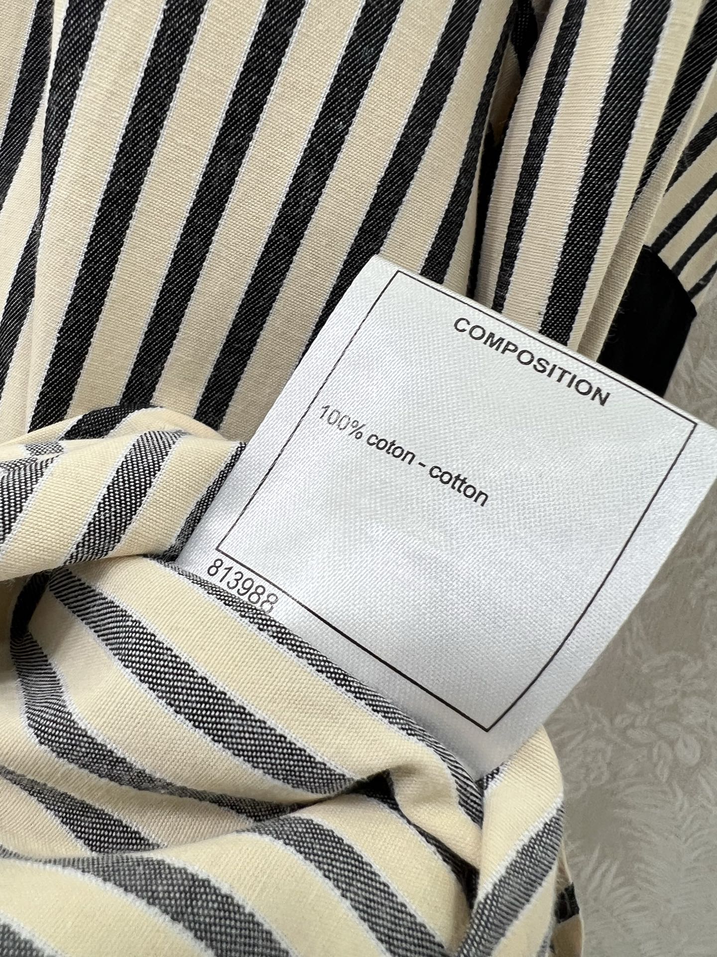 🔥🔥Chane*l小香25新款中古风条纹衬衣 没有什么理由可以拒绝它 可A可乖的风格，袖处双clogo装