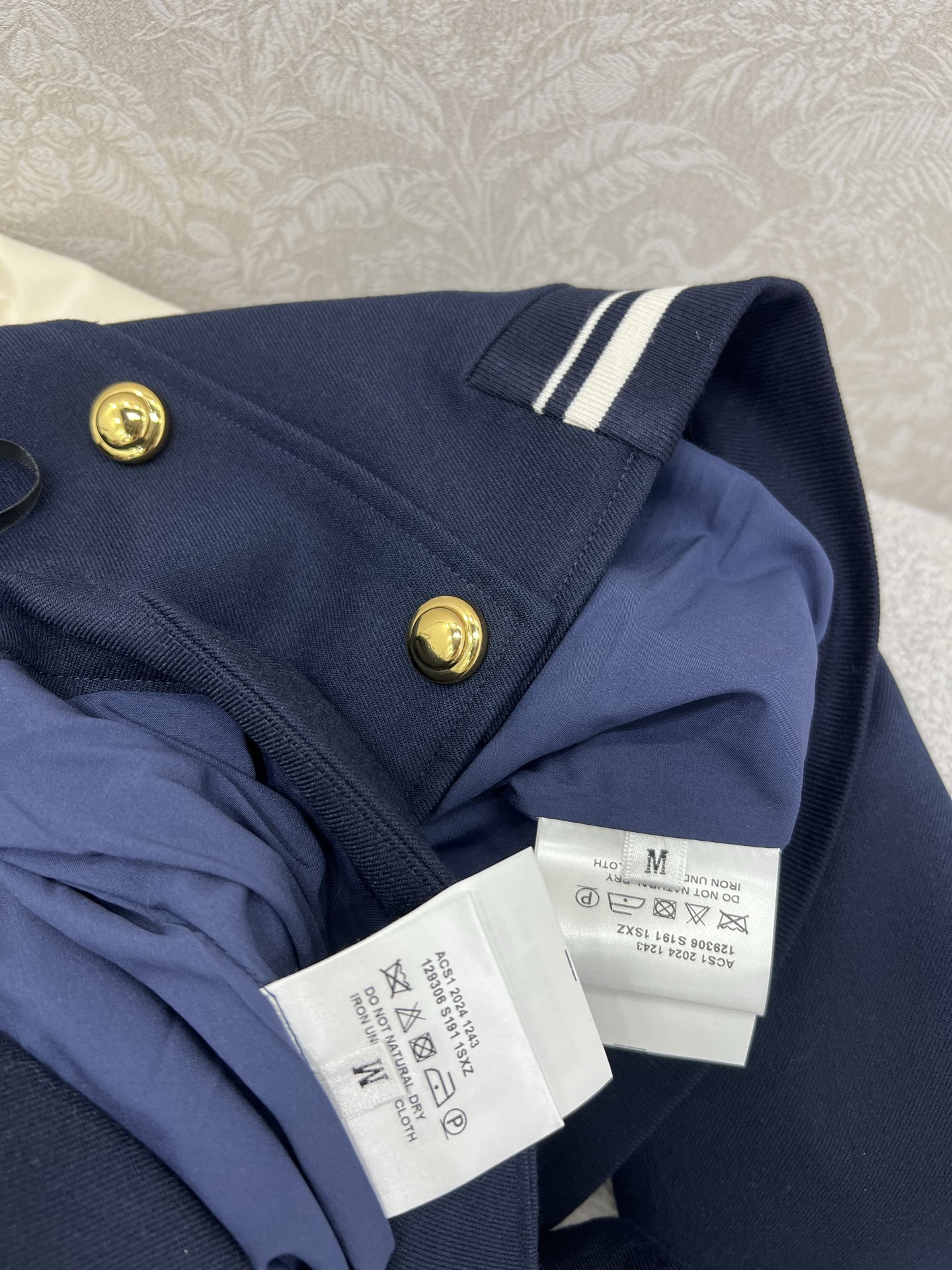 🔥🔥miumi*25新款海军风套装 外套+短裙的组合  披肩拉链夹克外套 经典搭配海军风作品 版型超洋气