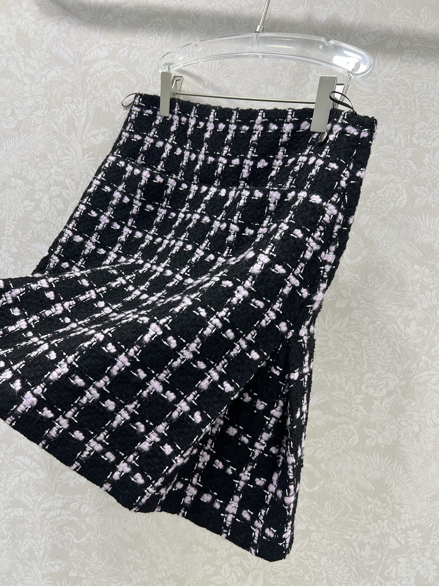 🔥🔥Chan*l 25新款编织洋装短裙 百分百真丝内衬版本‼️ 手工挑边 注意细节区分版本 进口粗纺羊毛