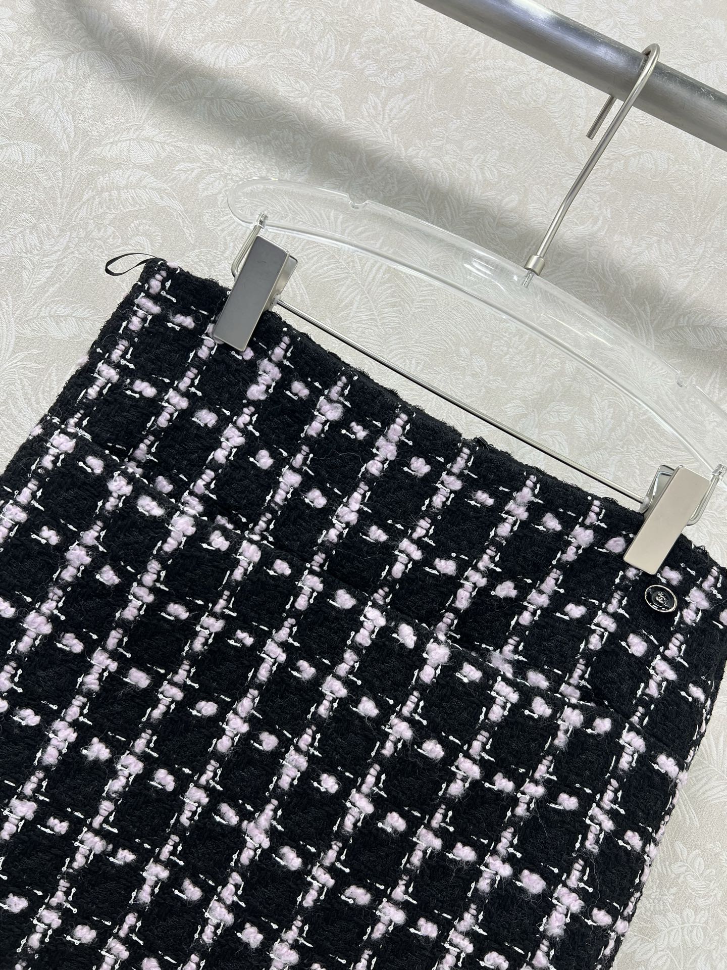 🔥🔥Chan*l 25新款编织洋装短裙 百分百真丝内衬版本‼️ 手工挑边 注意细节区分版本 进口粗纺羊毛