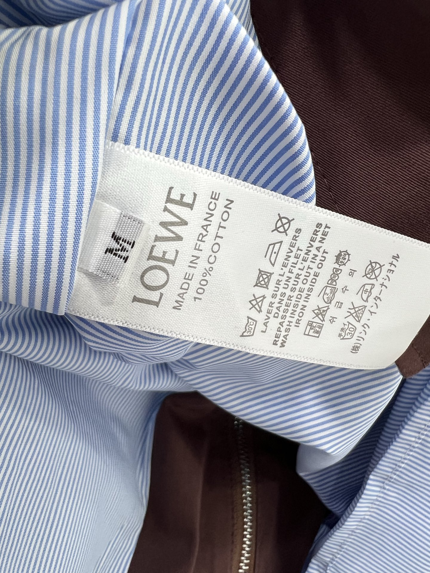 🔥🔥Loew*25早秋新款 假两件拼接连帽风衣外套 口袋抽绳 可拆卸连帽设计青春减龄 经典徽标刺绣点缀 