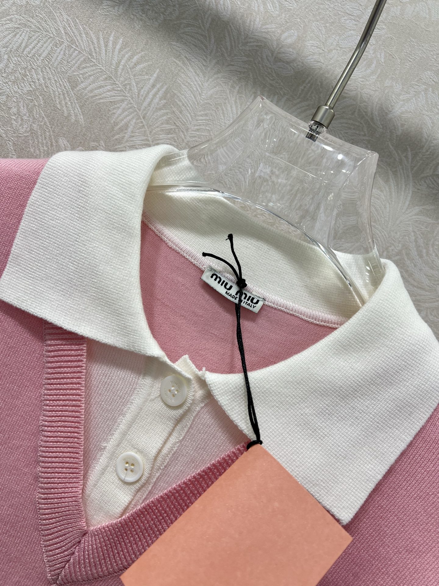 🔥🔥Miumi*25新款假两件针织上衣 超美的配色 羊毛材质 独家高版出品 真的很难不让人心动哇！轻轻松