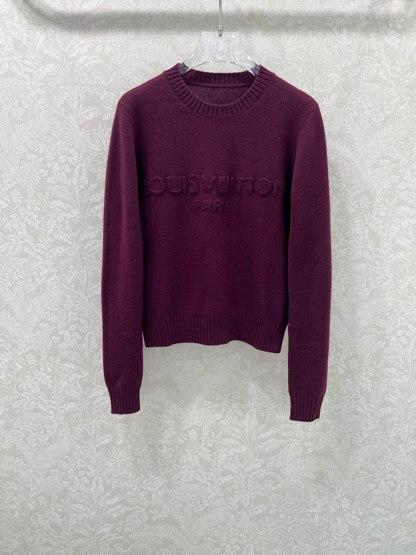 🔥🔥 Louis Vuitt*n25新款羊绒套头毛衣 高版本100%羊绒出品 胸前字母logo钩花 YB