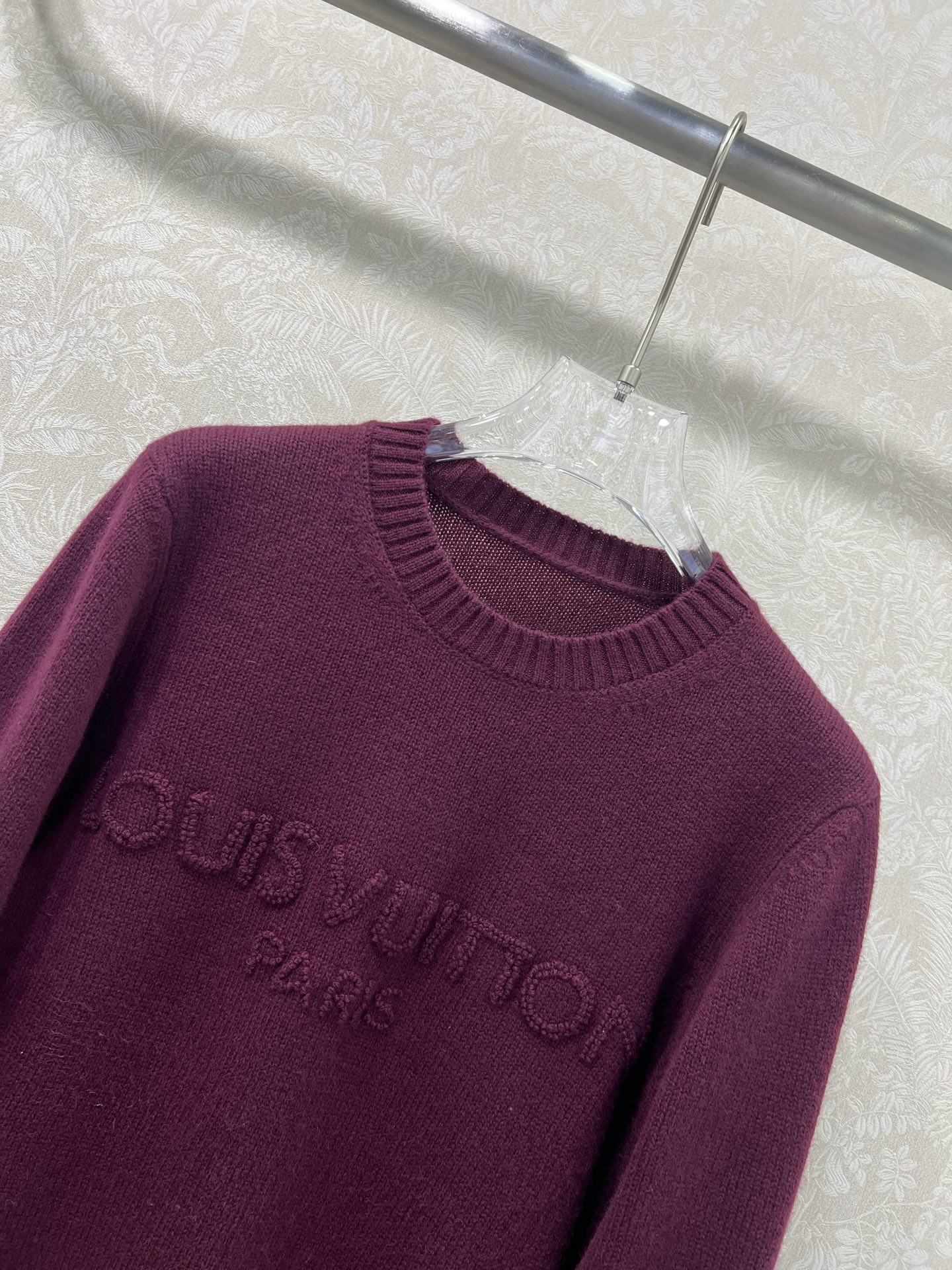 🔥🔥 Louis Vuitt*n25新款羊绒套头毛衣 高版本100%羊绒出品 胸前字母logo钩花 YB