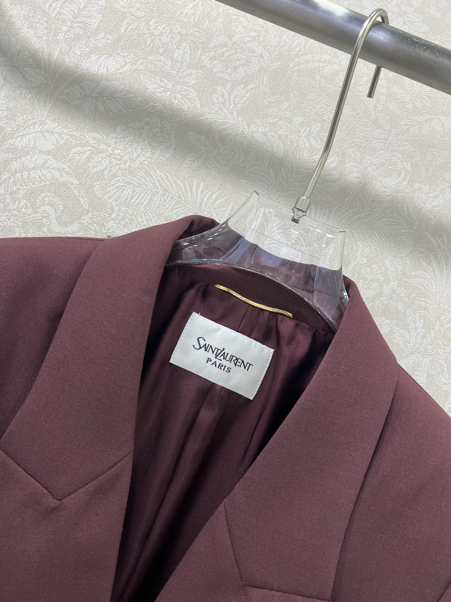 🔥🔥ysl 25新款丝毛西装外套 100%真丝内衬 行走的高定，长期主义老钱风穿搭，独家定制面料西装外套