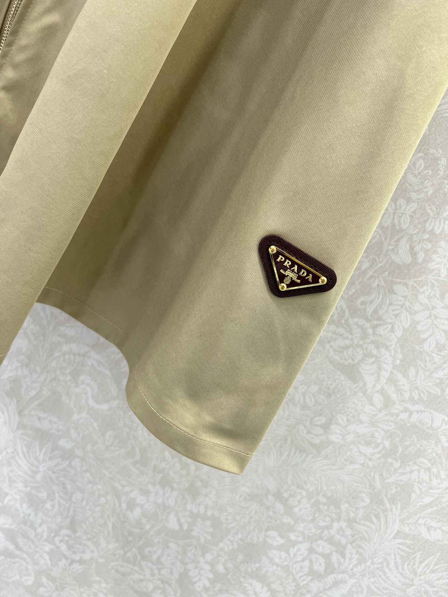 🔥🔥PRAD*普拉*达 25新款大摆拉链半裙伞裙 腰头针织 定制YB进口环保再生尼龙材质 质感轻薄透气 