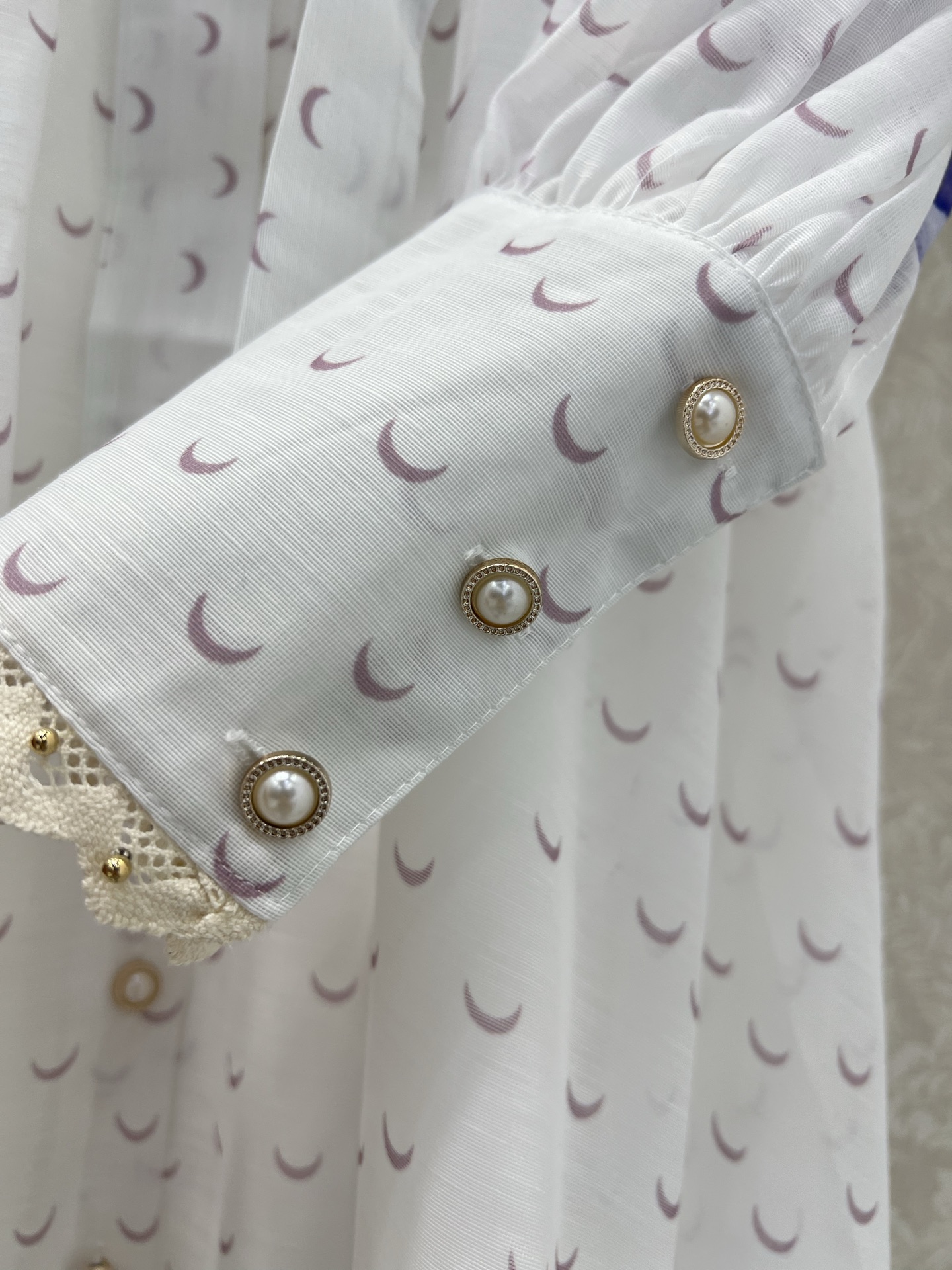 🔥🔥Zimmerman*兹/默曼25新款连衣裙 系扣前襟灯笼袖长款连衣裙 腰肩系绳设计 配以蕾丝小圆珠花