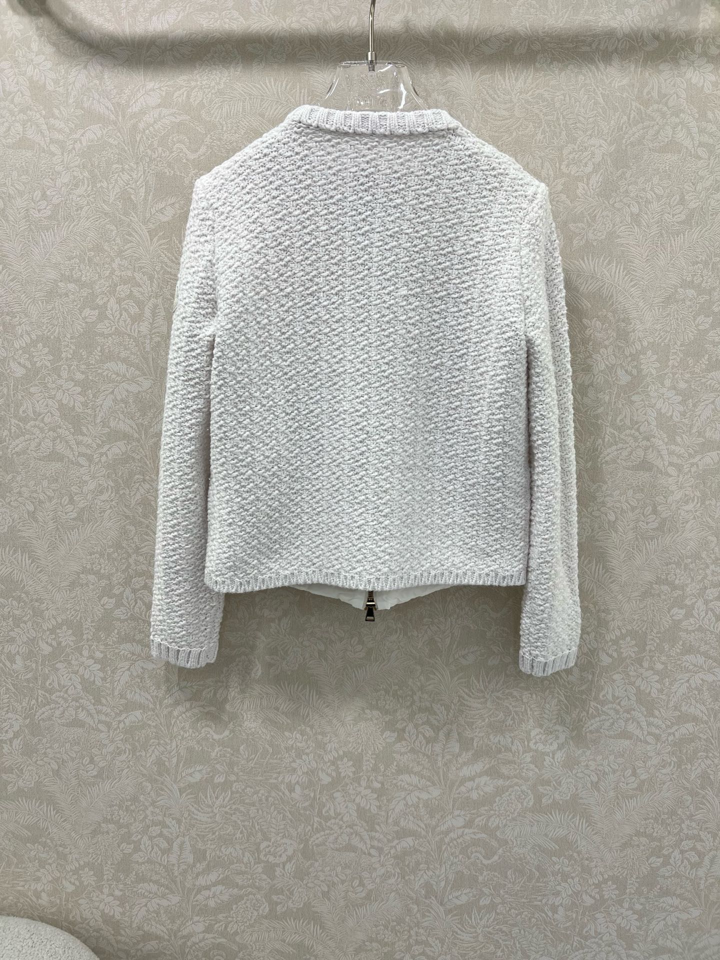 🔥🔥Mocle*25新款高智感穿搭，2双口袋针织拼接拉链羽绒服！定制YB精梳针织棉➕羊毛材质，其工艺还原