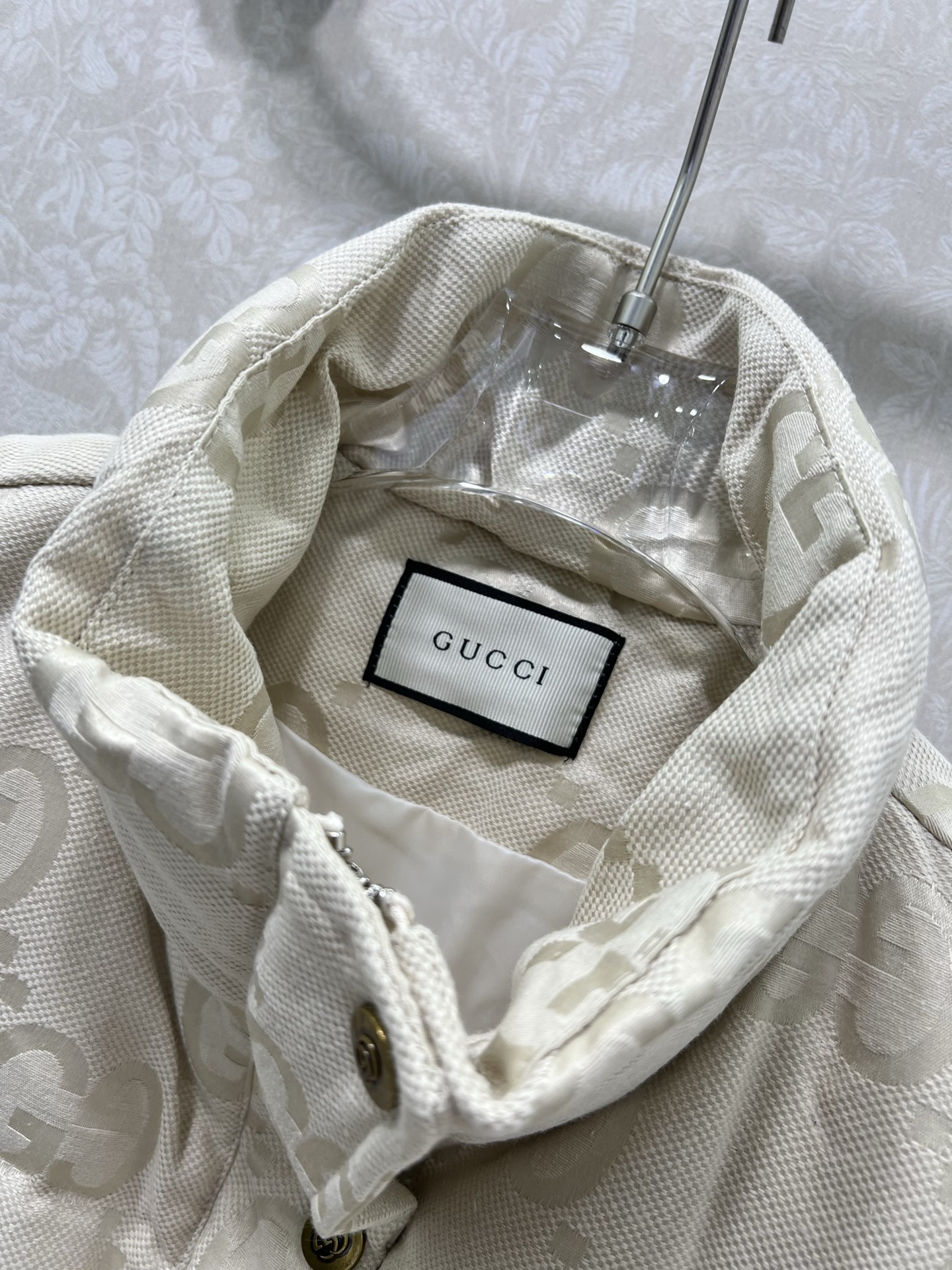 🔥🔥Gucc*25新款羽绒马甲 90白鸭绒 大g字母提花系列连帽撞色羽绒 满Logo印花 打造视觉层次感