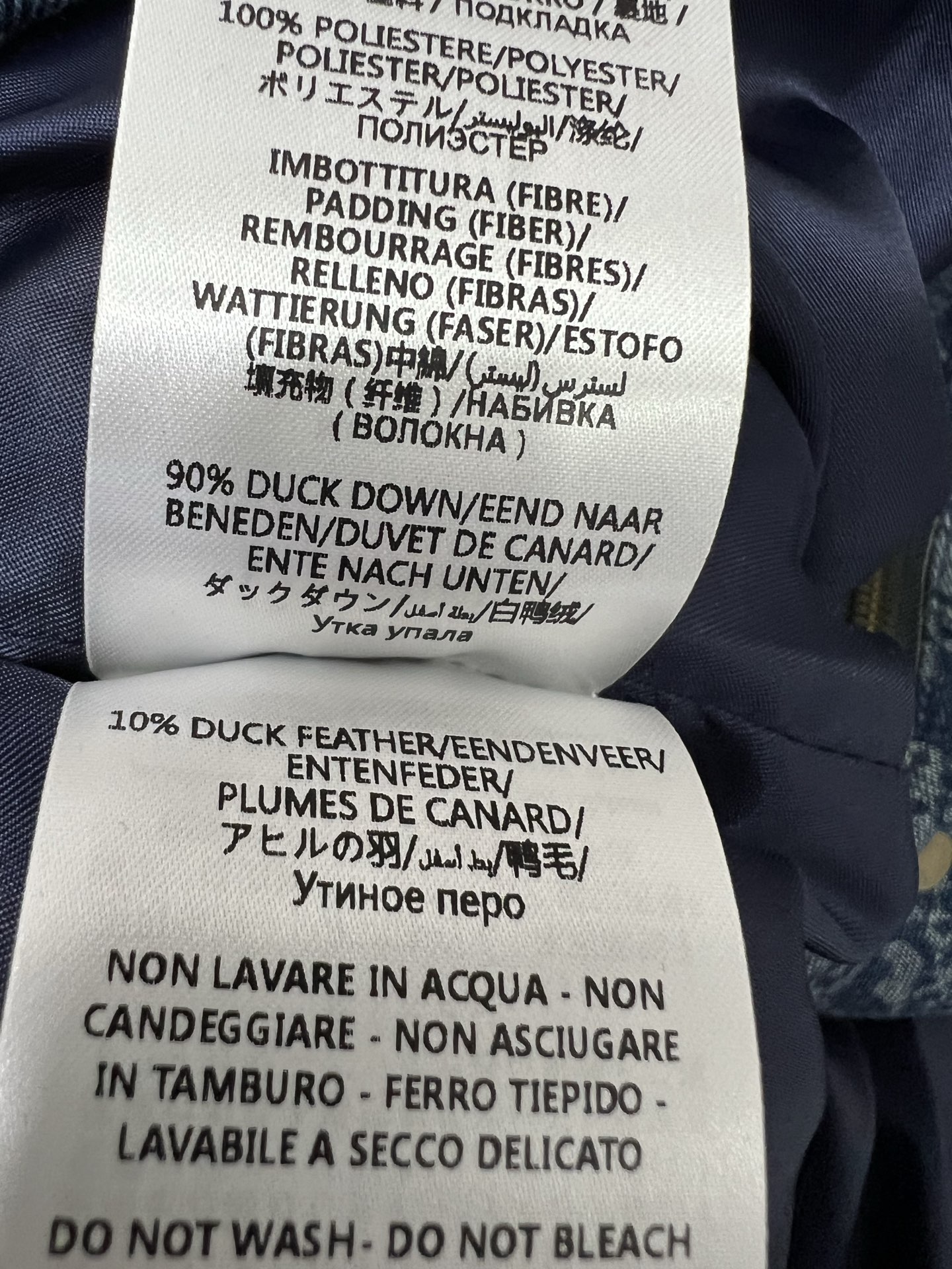 🔥🔥Gucc*25新款牛仔羽绒马甲 90白鸭绒 丹宁牛仔系列立领羽绒马甲 渐色晕染牛仔面料 定制五金 打