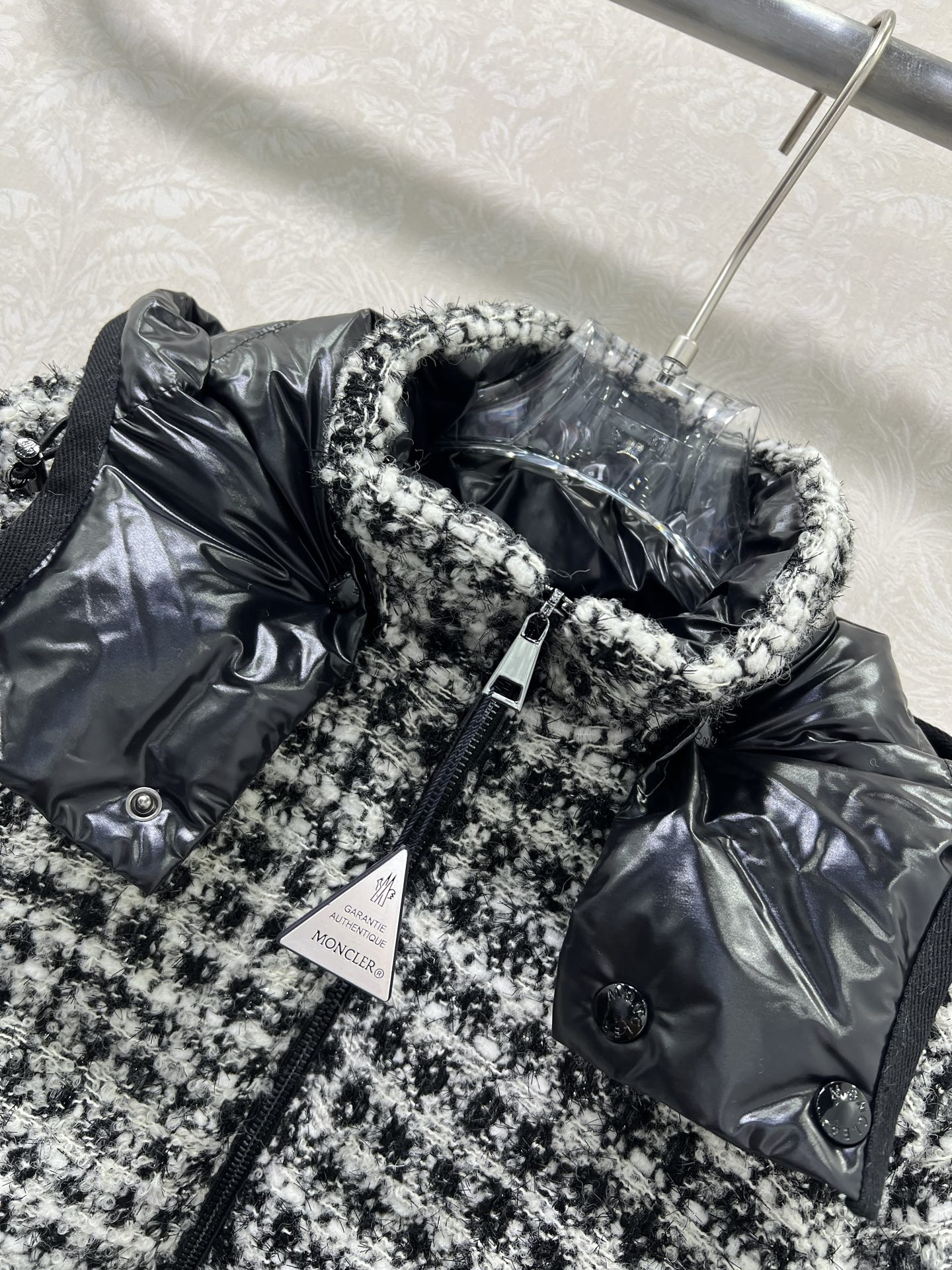 🔥🔥Mon*ler 25FW秋冬新款 ANDRONNE丝线格纹小香编织面料羽绒服丨⚠独家yb开发！高版出
