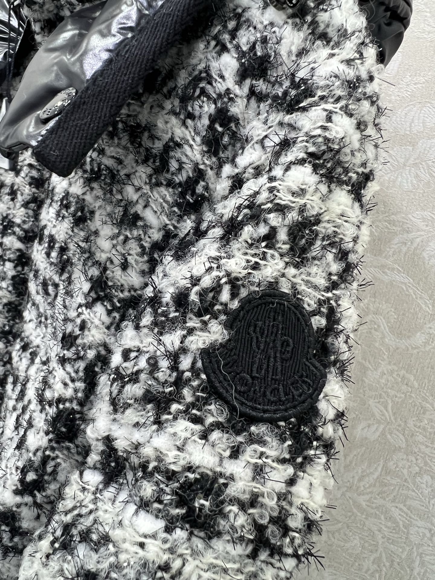 🔥🔥Mon*ler 25FW秋冬新款 ANDRONNE丝线格纹小香编织面料羽绒服丨⚠独家yb开发！高版出