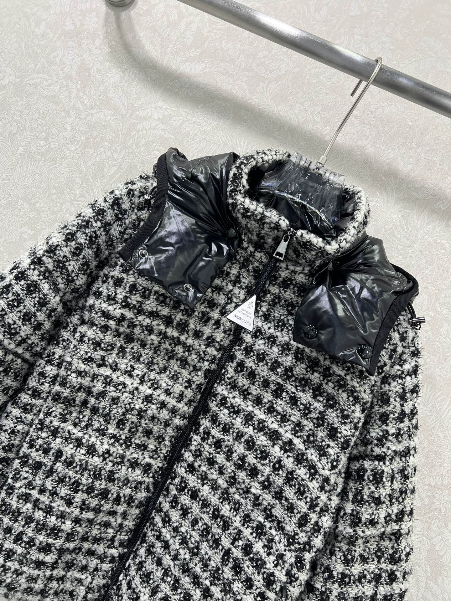 🔥🔥Mon*ler 25FW秋冬新款 ANDRONNE丝线格纹小香编织面料羽绒服丨⚠独家yb开发！高版出