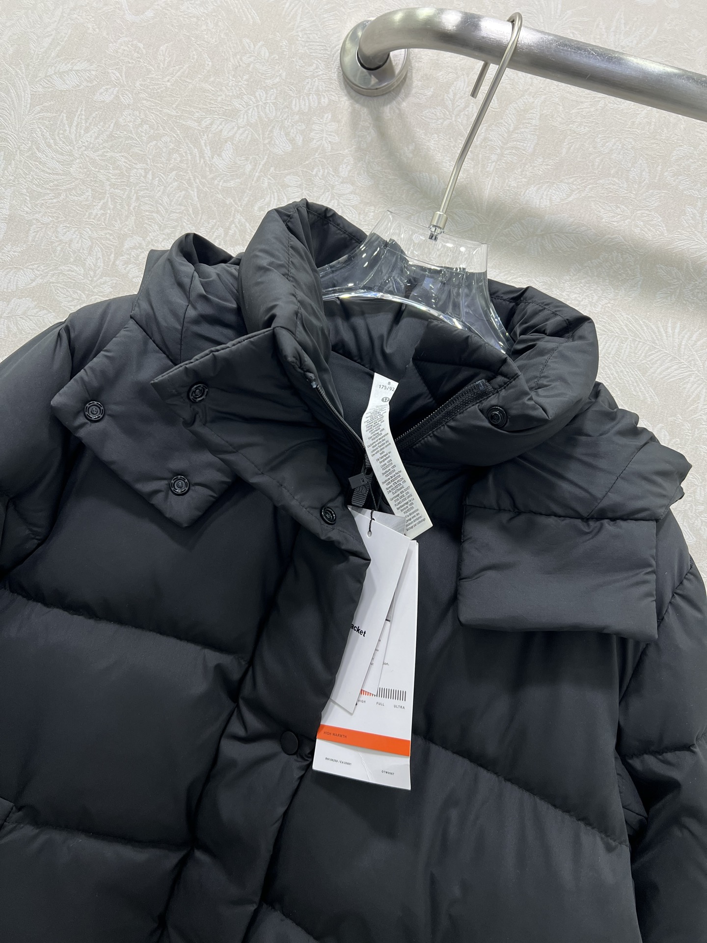 🔥🔥lululemon 25新款五格收腰羽绒服 WunderPuff Jaet 五格轻质宽松鹅绒 小红书