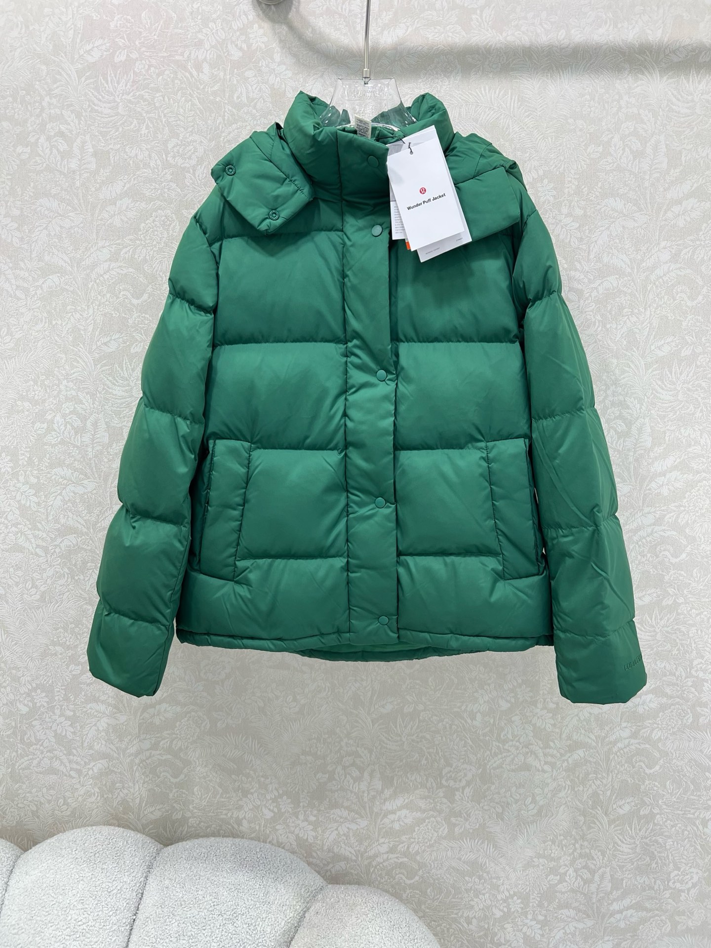 🔥🔥lululemon 25新款五格收腰羽绒服 WunderPuff Jaet 五格轻质宽松鹅绒 小红书